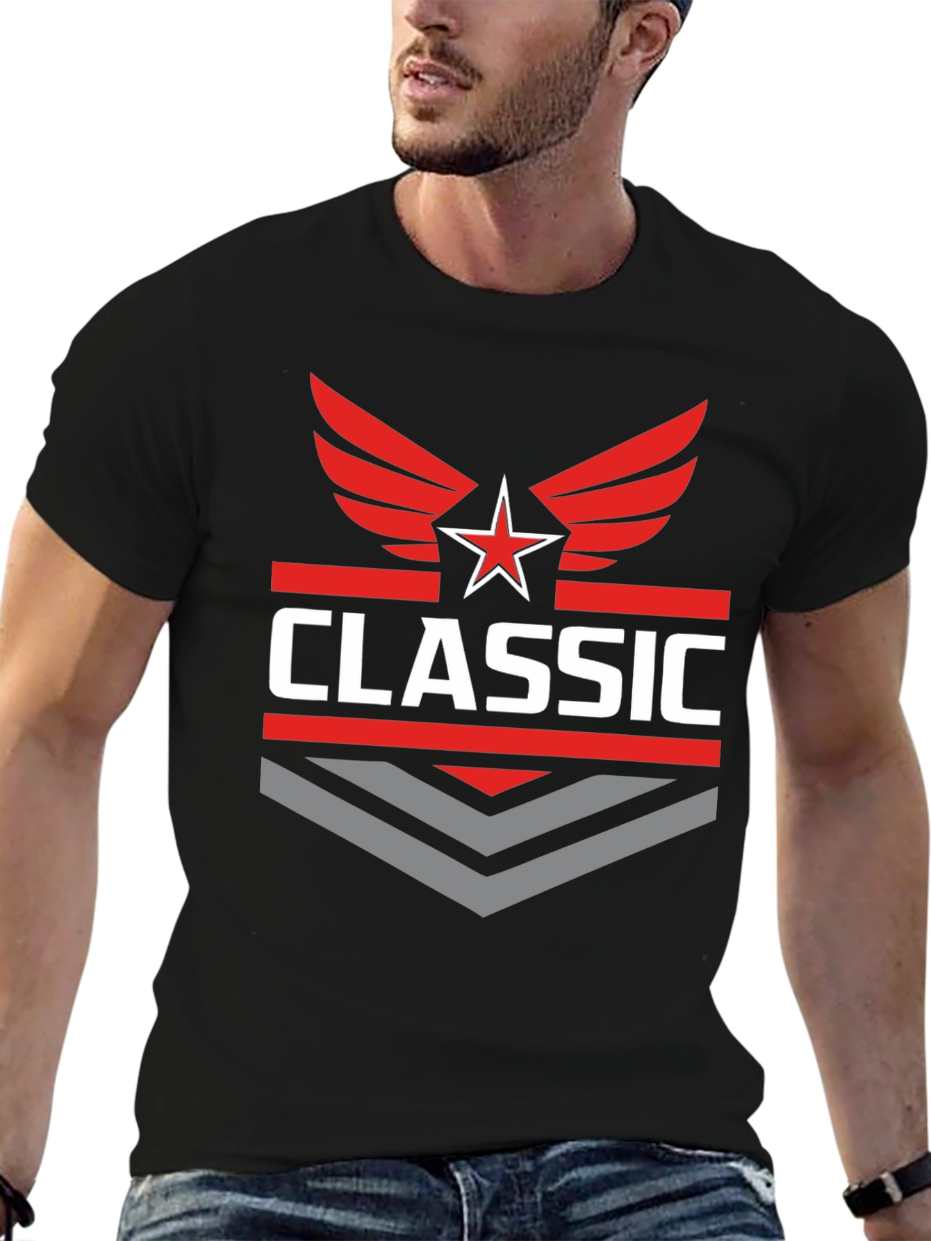 Classic Winged Star Graphic Tee