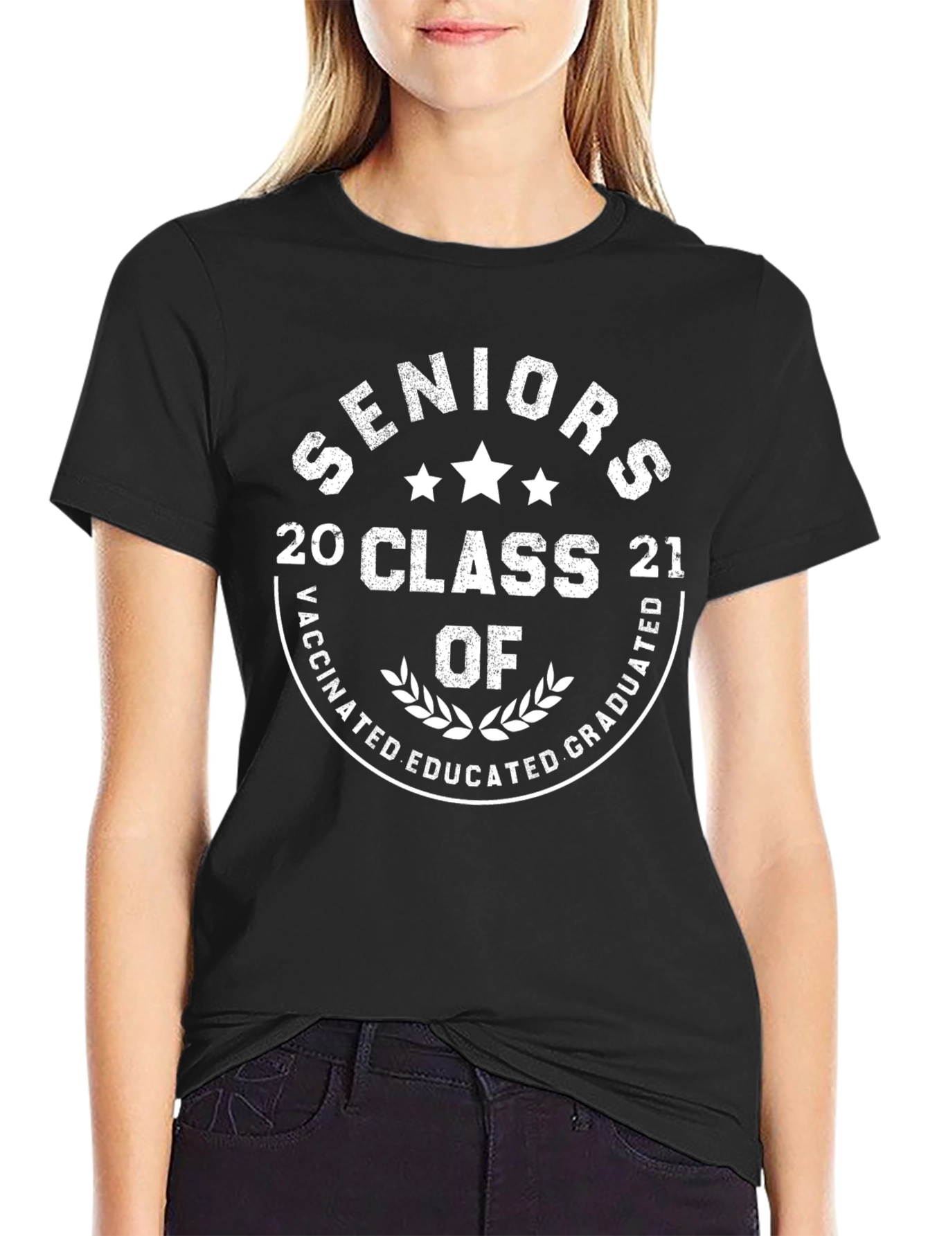 Seniors Class of 2021 Graduated T-Shirt