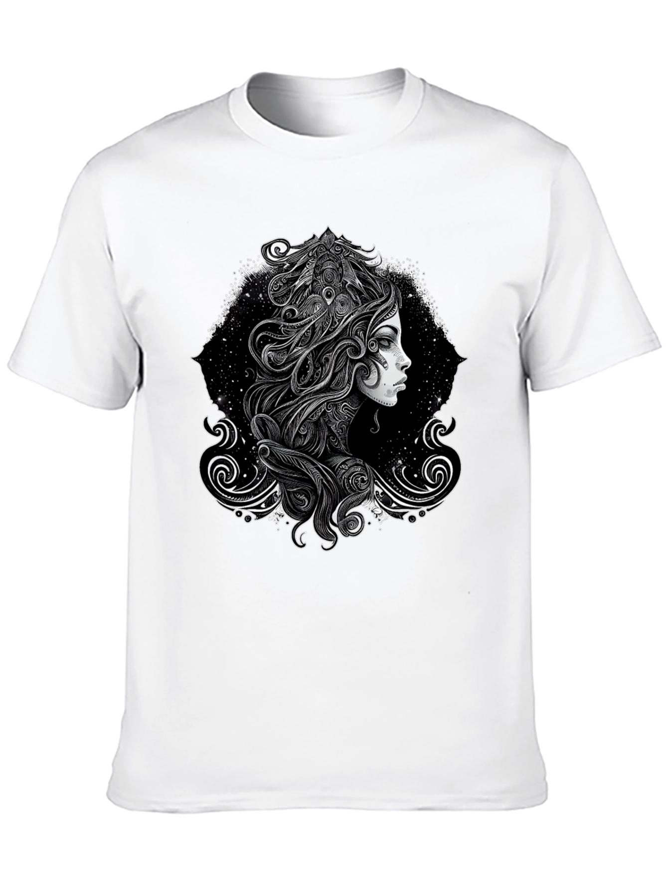 Mystic Woman Graphic Black Tee