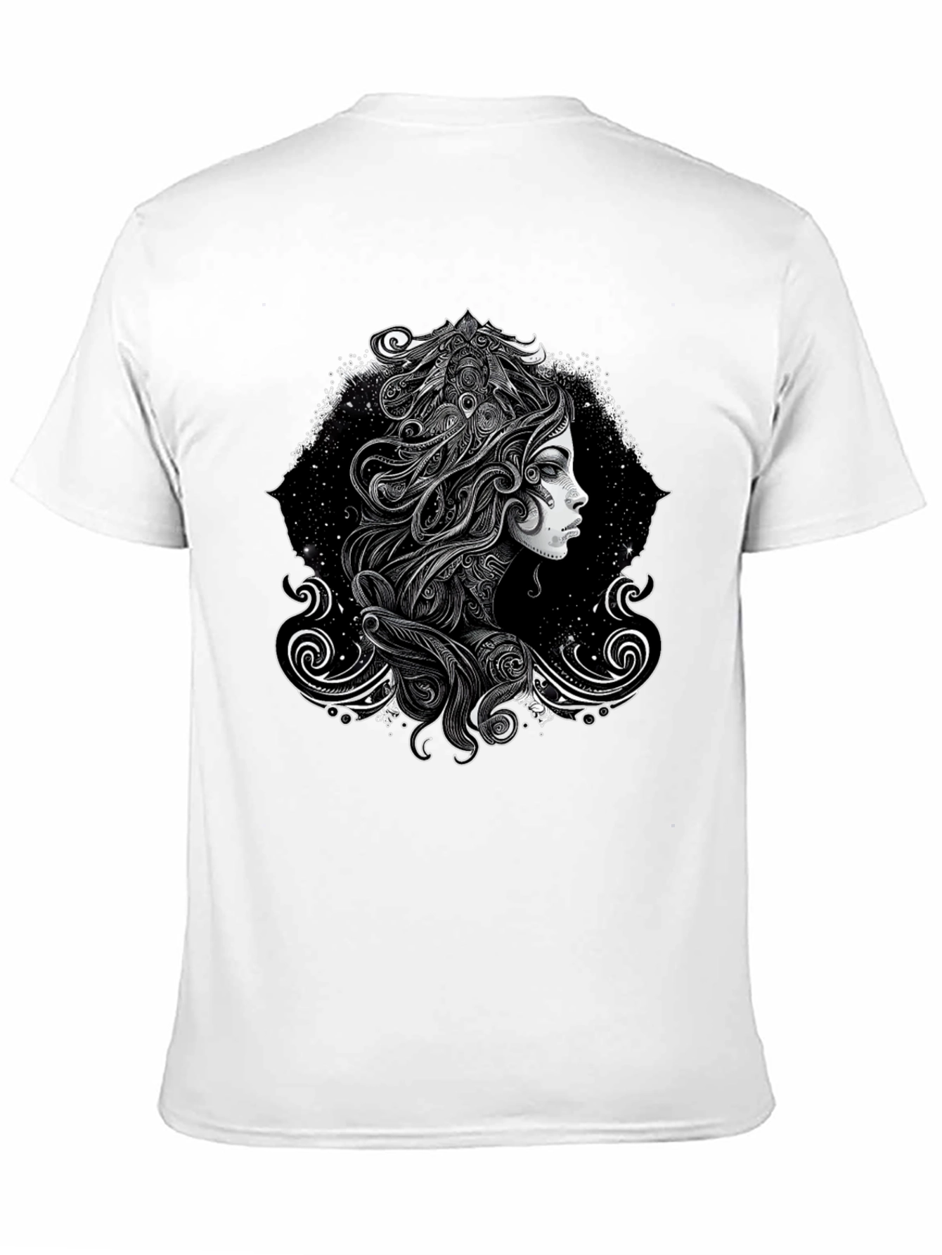 Mystic Woman Graphic Black Tee