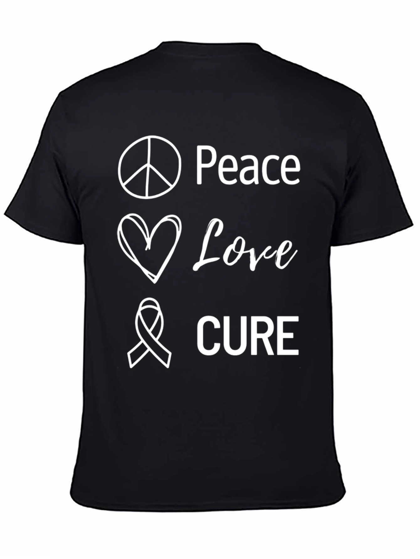 Peace Love Cure T-Shirt