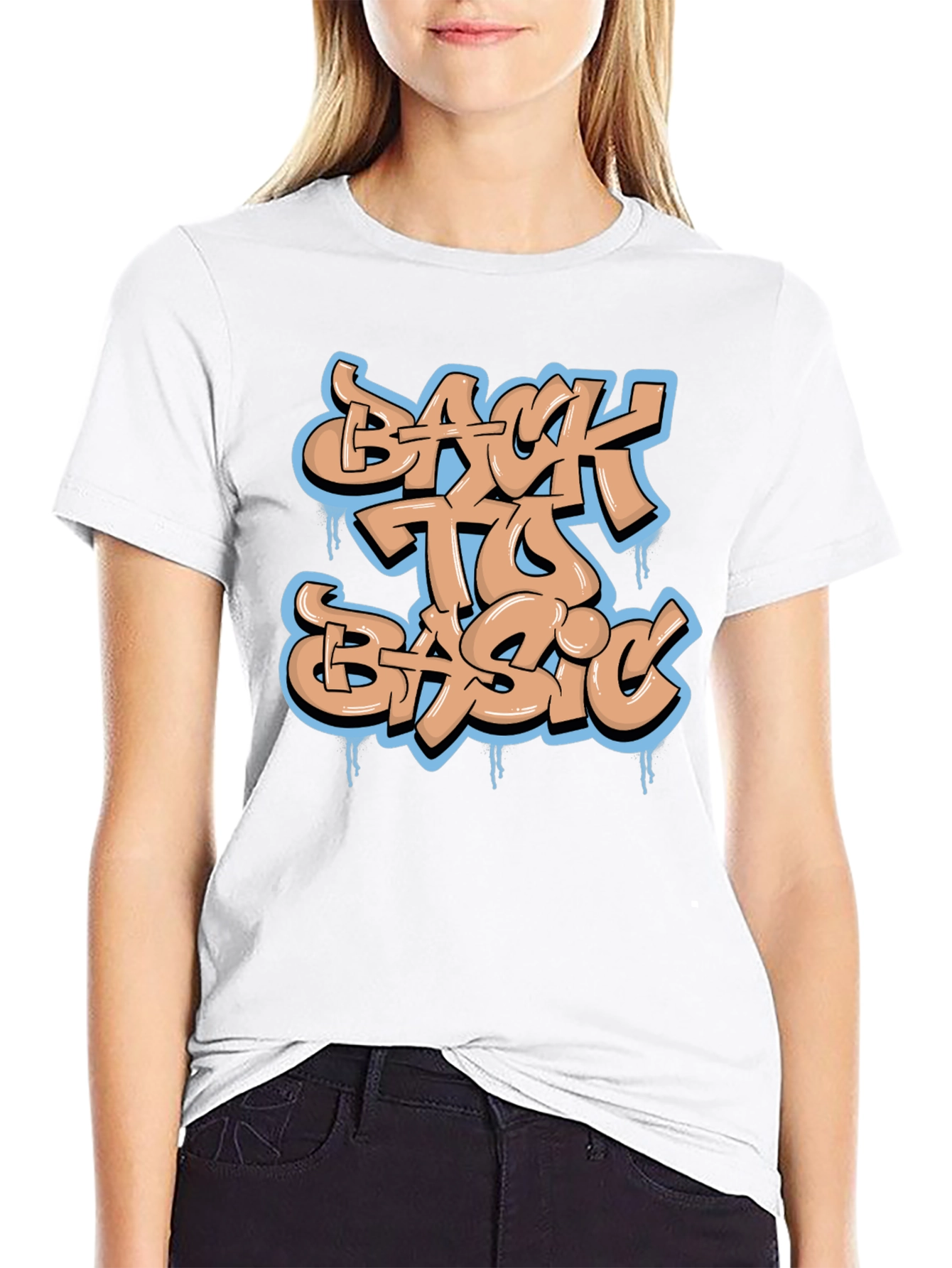 Back to Basic Graphic Tee - Cool Urban Design