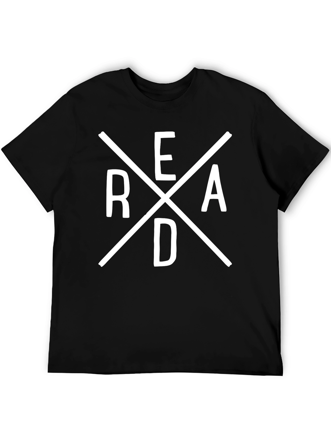 READ Graphic Tee - Stylish Crew Neck T-Shirt