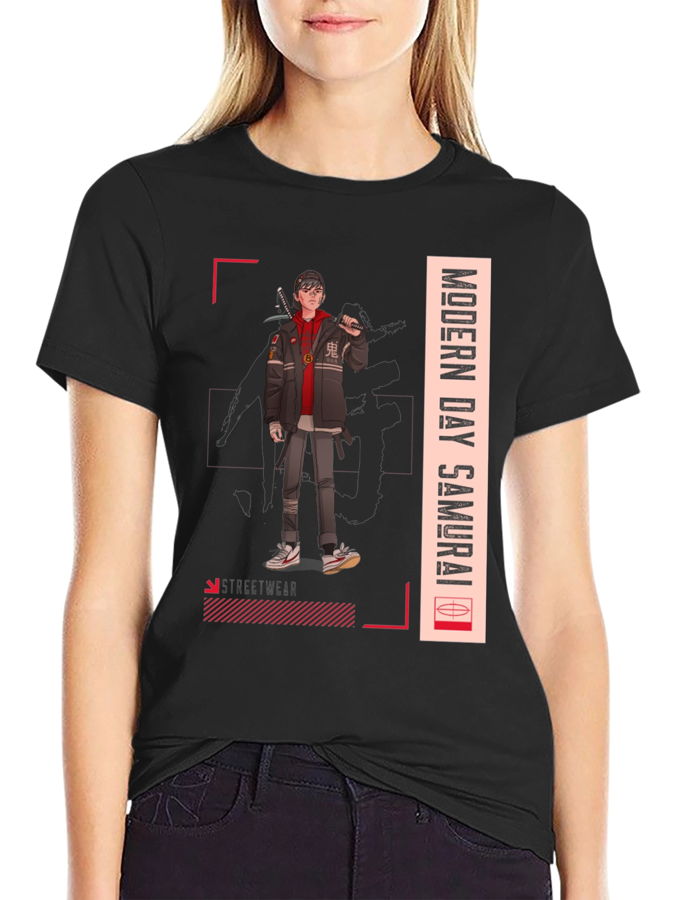 Modern Day Samurai Graphic T-Shirt