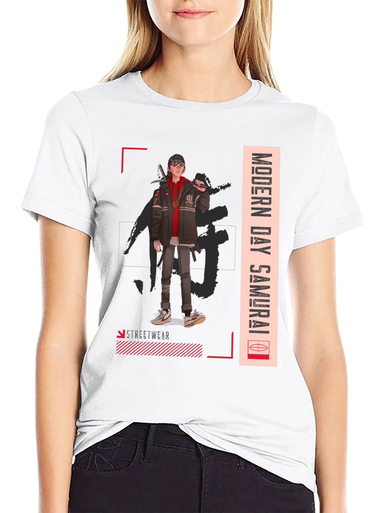 Modern Day Samurai Graphic T-Shirt