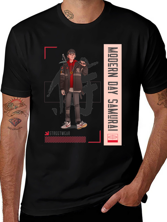 Modern Day Samurai Graphic T-Shirt