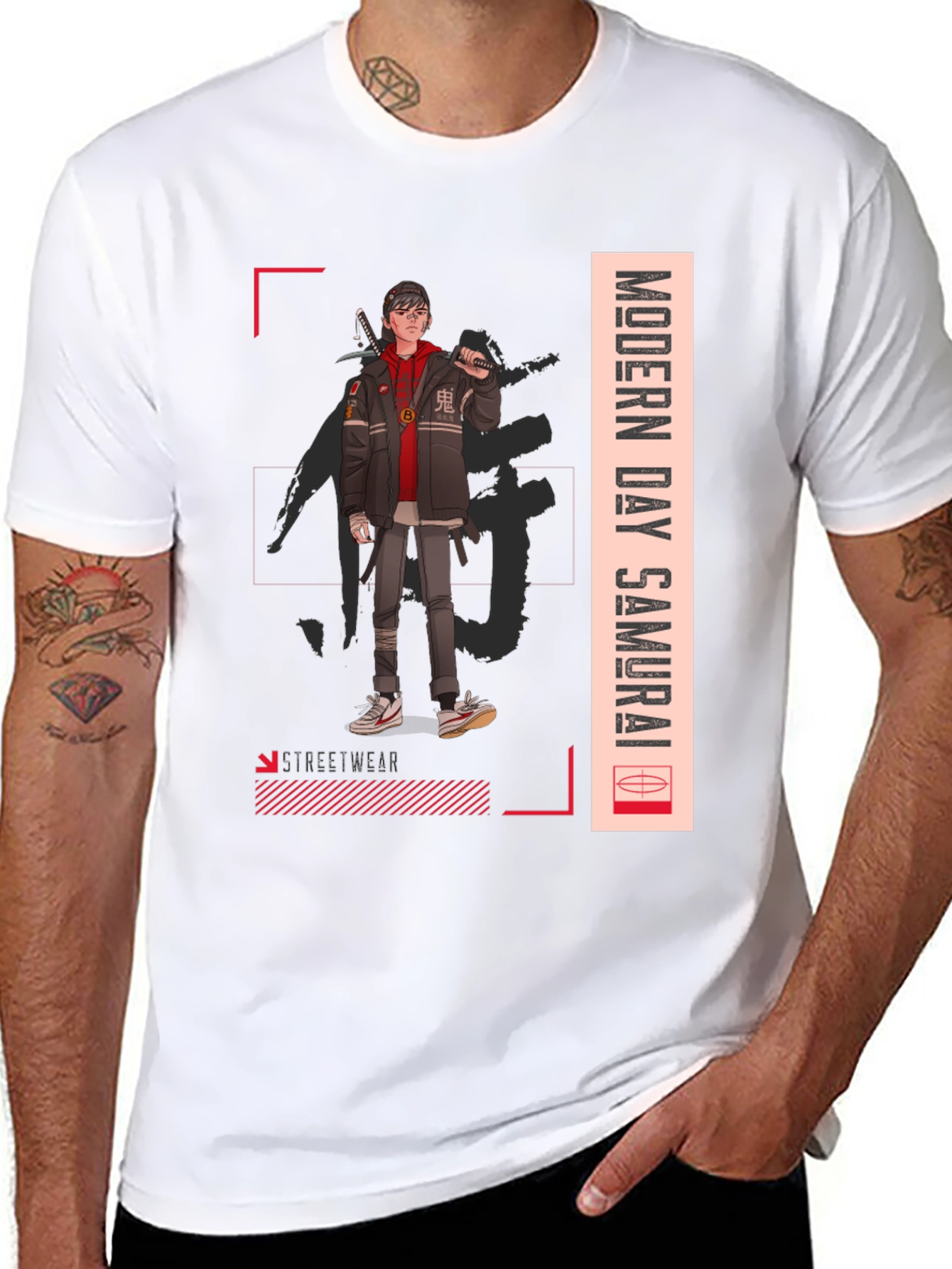 Modern Day Samurai Graphic T-Shirt