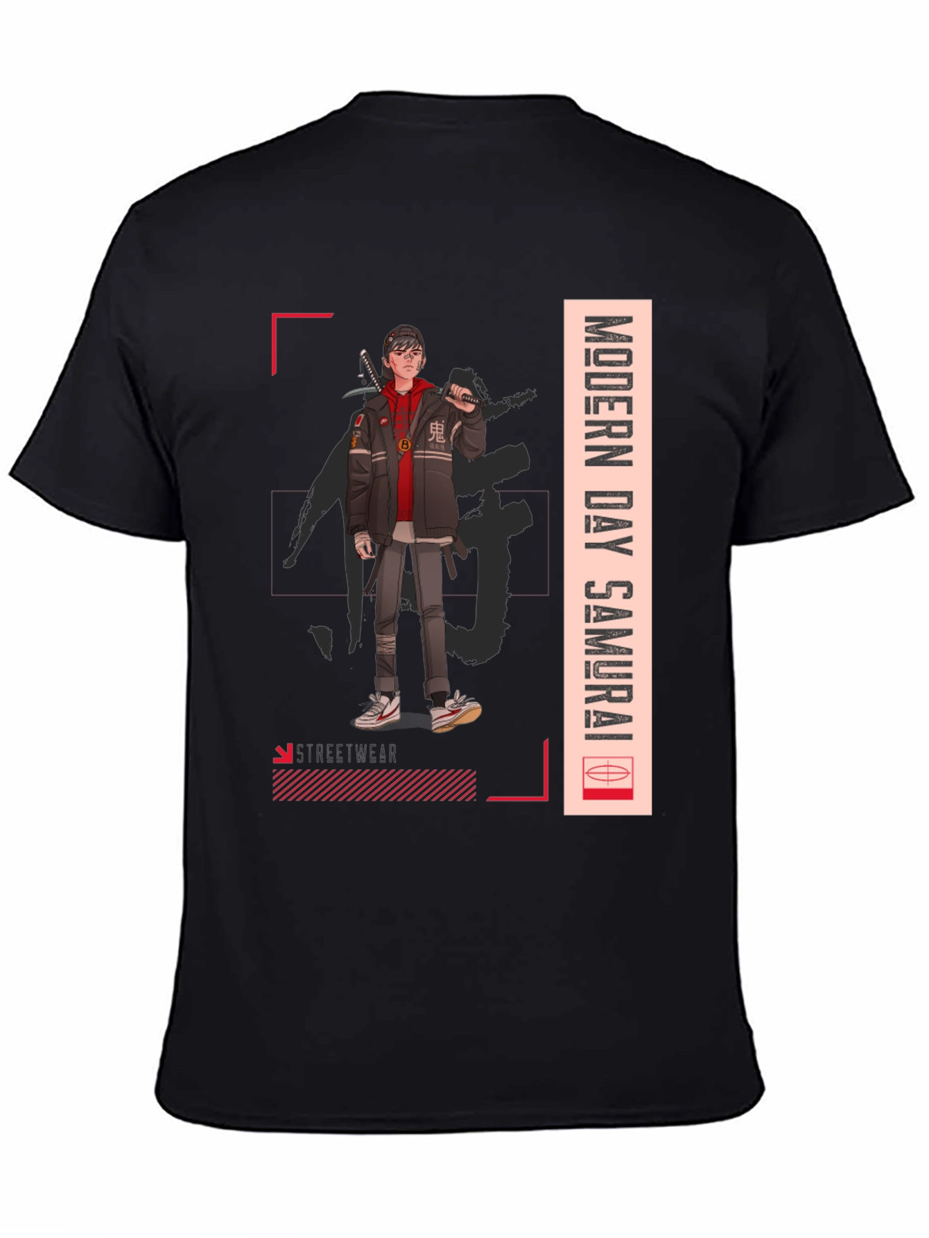 Modern Day Samurai Graphic T-Shirt