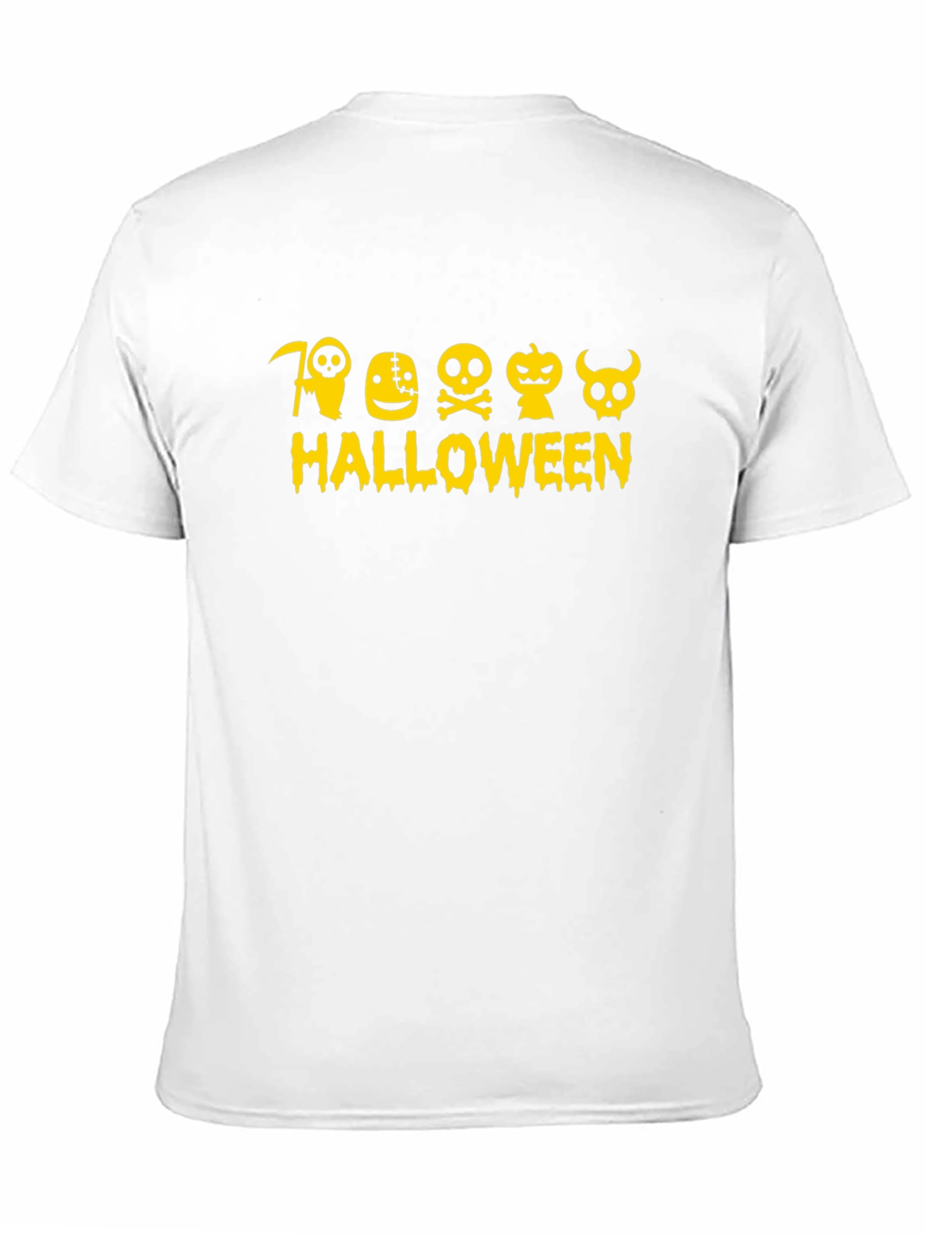 Halloween Graphic T-Shirt - Black