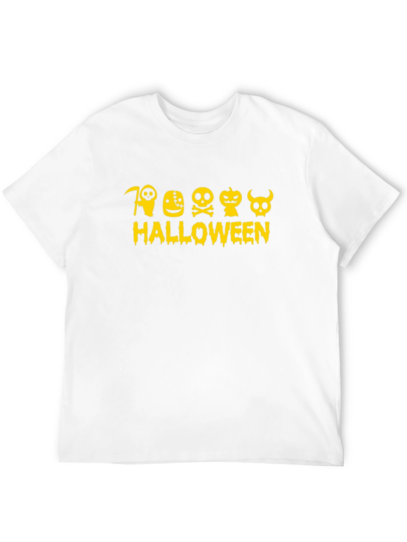 Halloween Graphic T-Shirt - Black