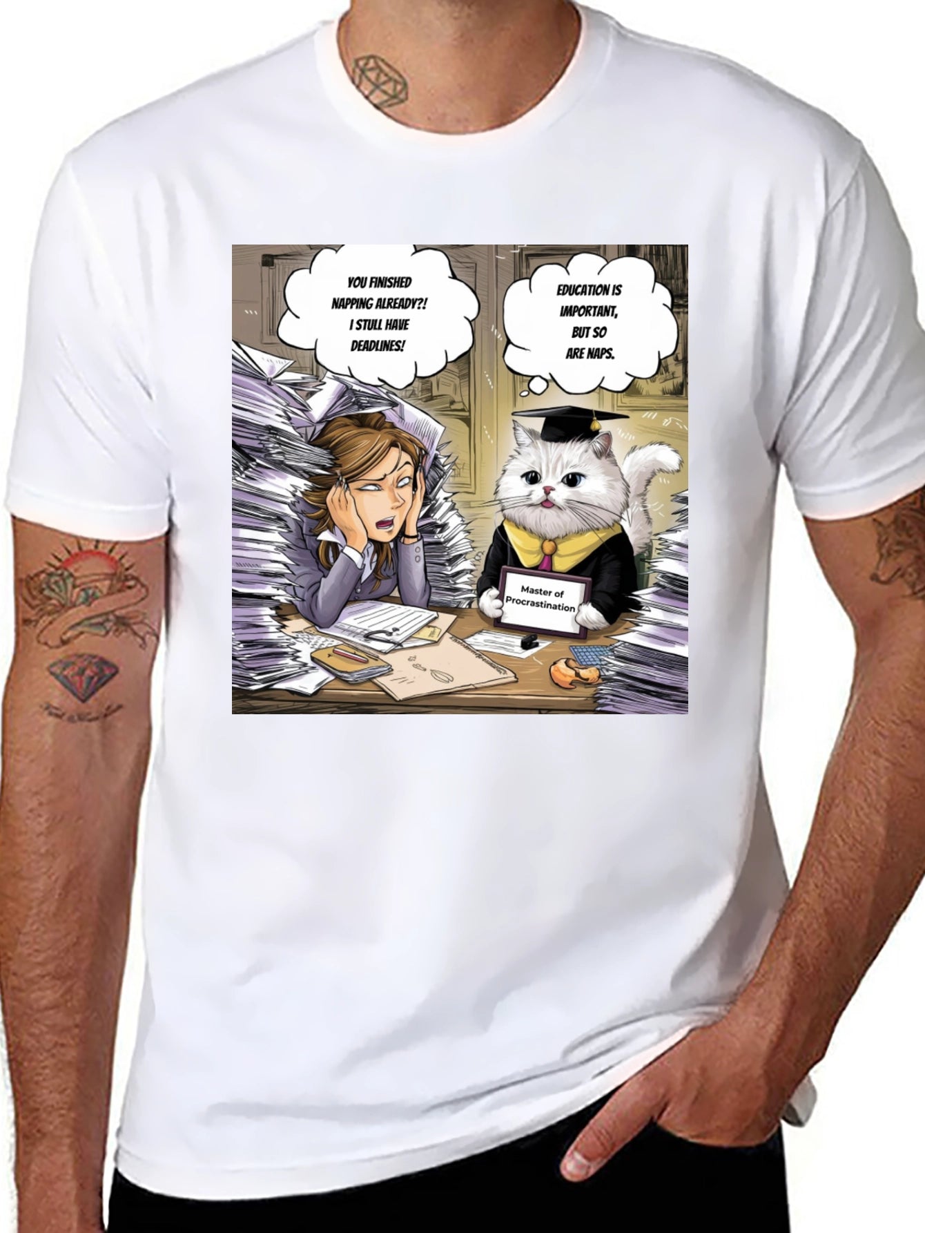 Funny Procrastination T-Shirt