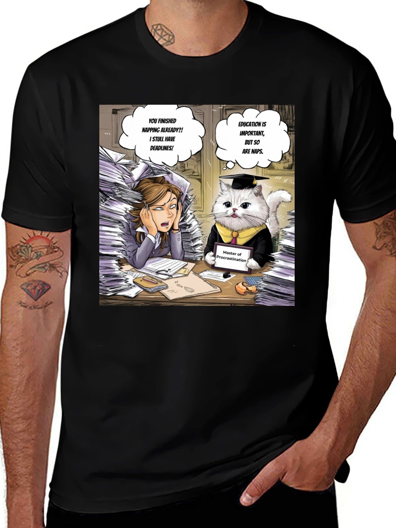 Funny Procrastination T-Shirt