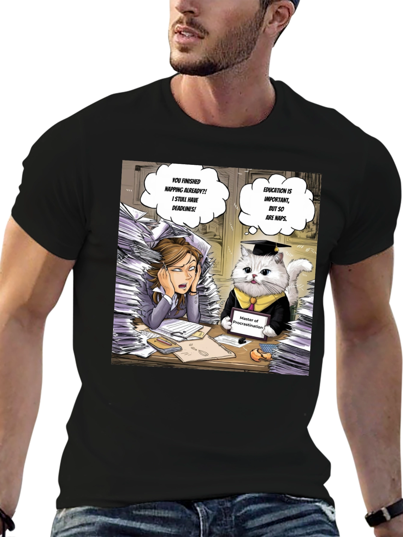 Funny Procrastination T-Shirt