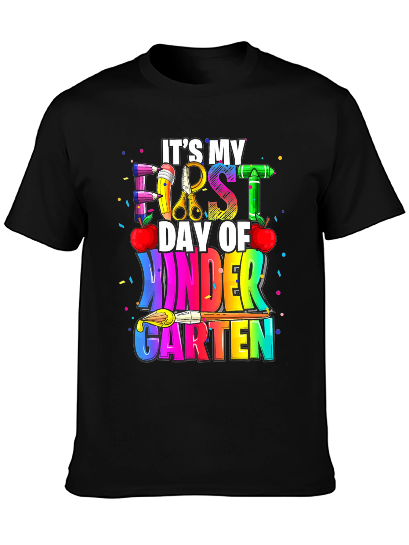 First Day of Kindergarten T-Shirt Back to School Tee