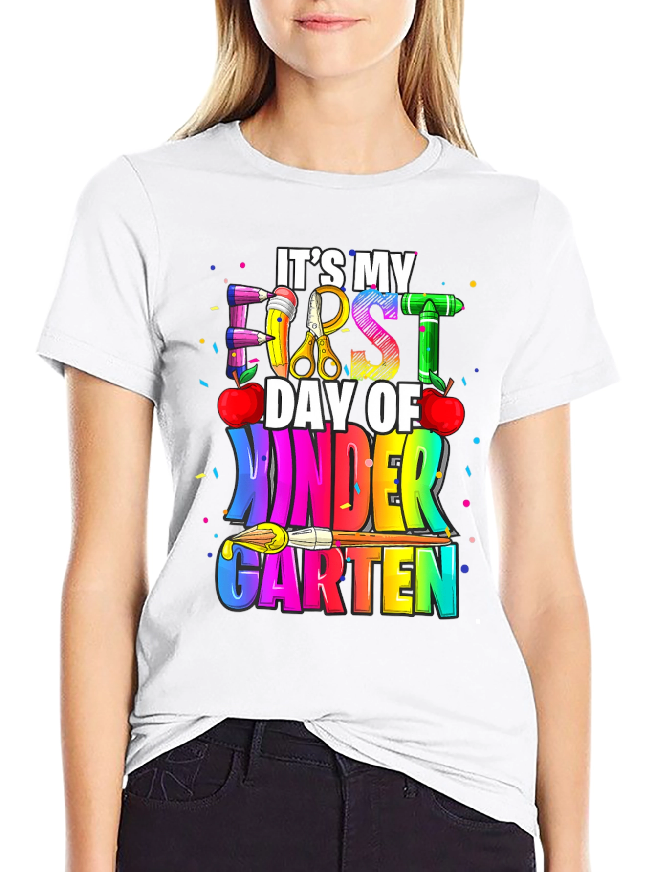First Day of Kindergarten T-Shirt Back to School Tee