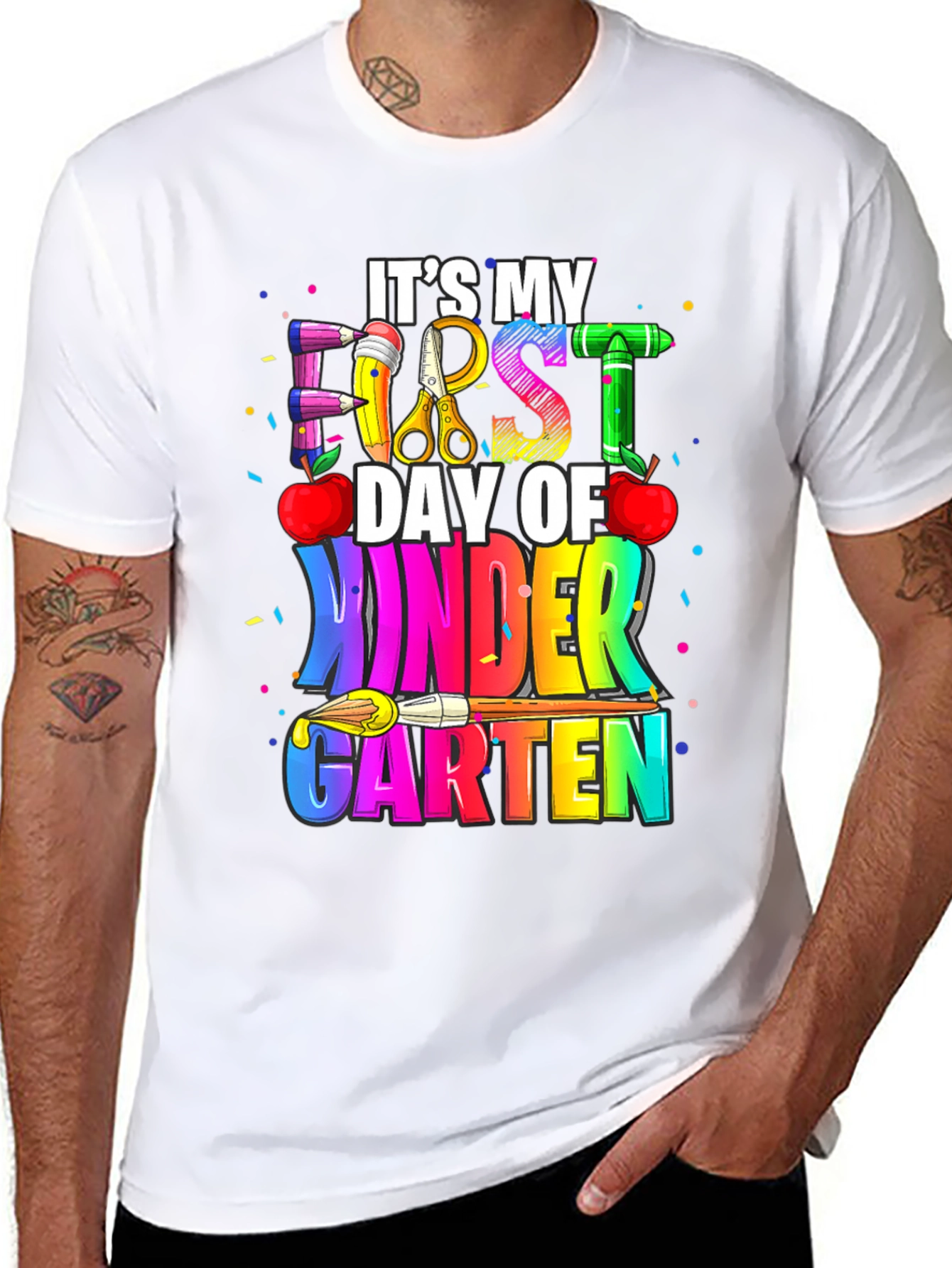 First Day of Kindergarten T-Shirt Back to School Tee
