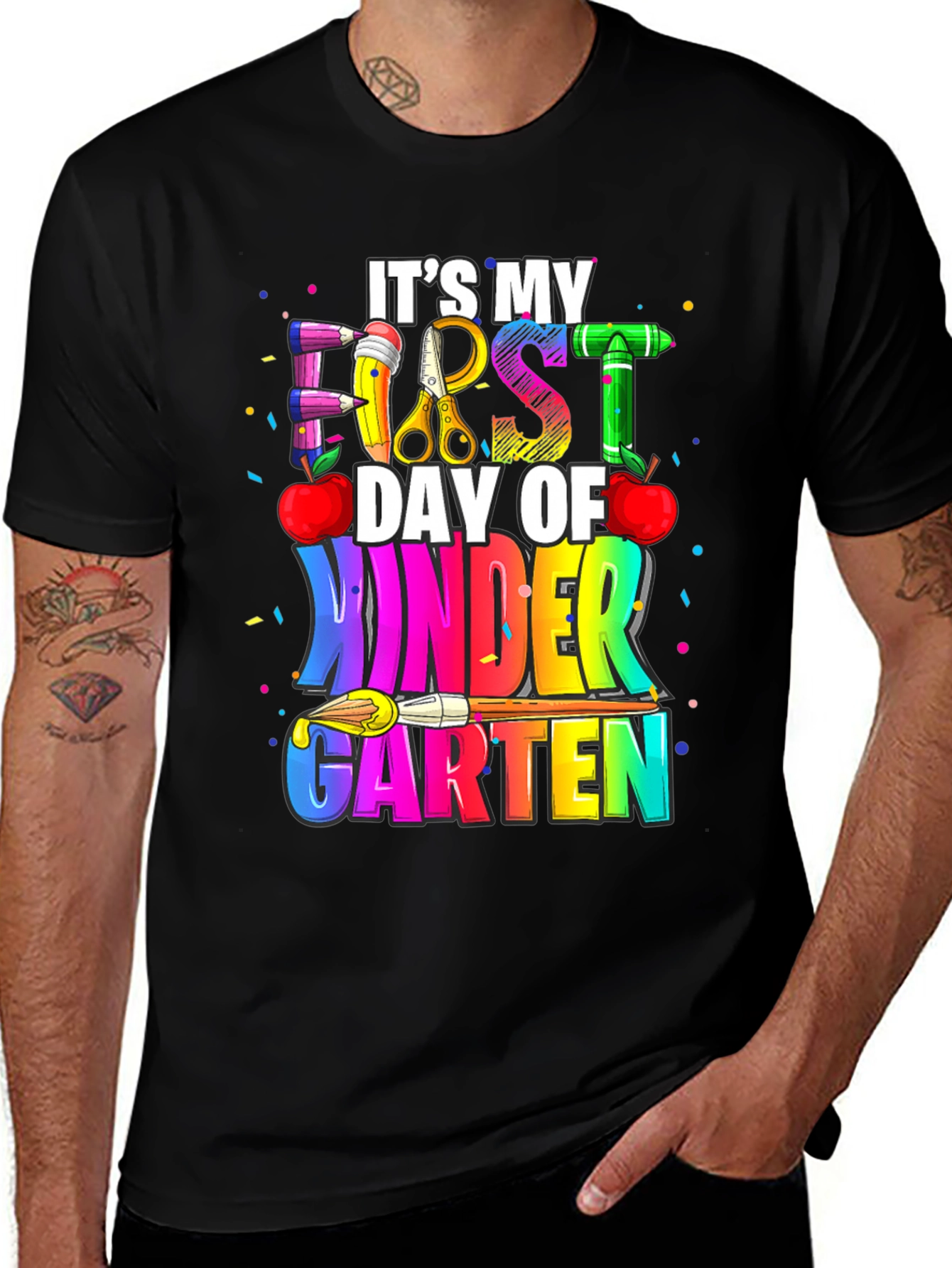 First Day of Kindergarten T-Shirt Back to School Tee