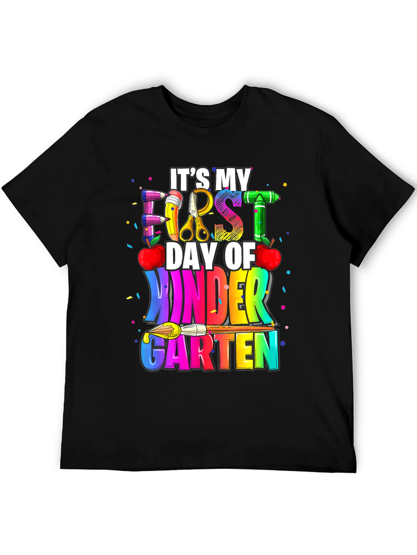First Day of Kindergarten T-Shirt Back to School Tee