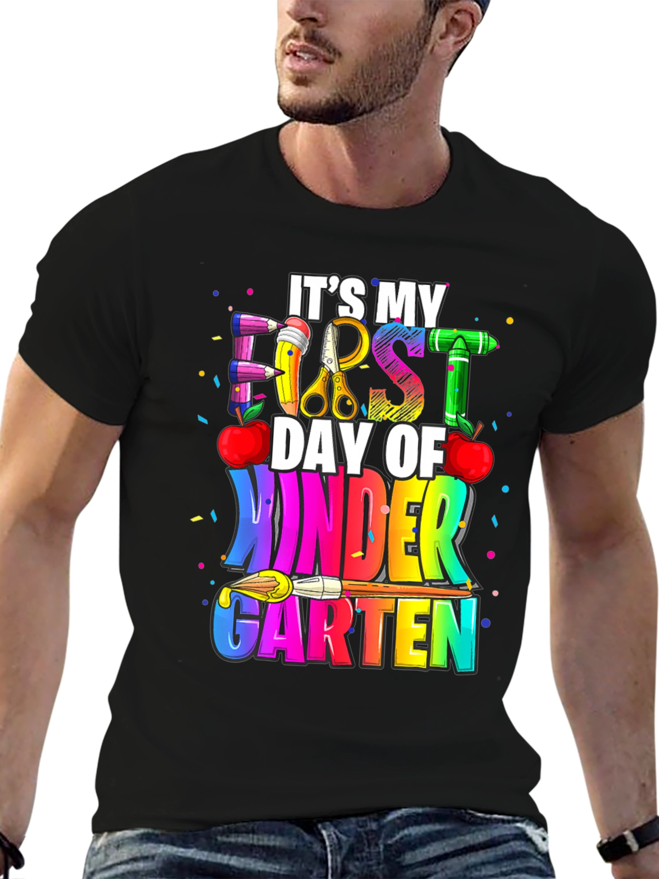 First Day of Kindergarten T-Shirt Back to School Tee
