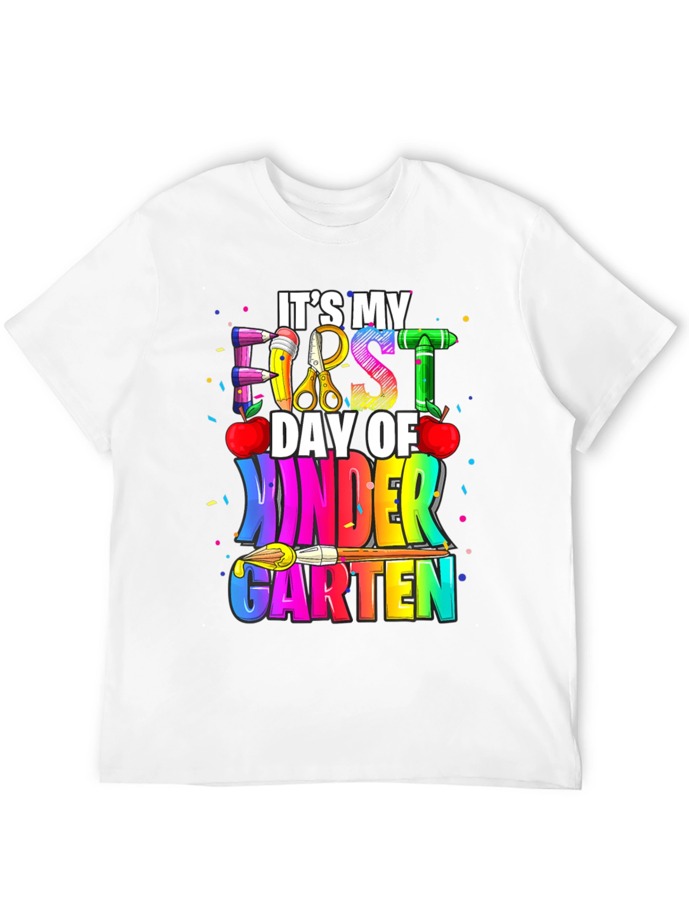 First Day of Kindergarten T-Shirt Back to School Tee