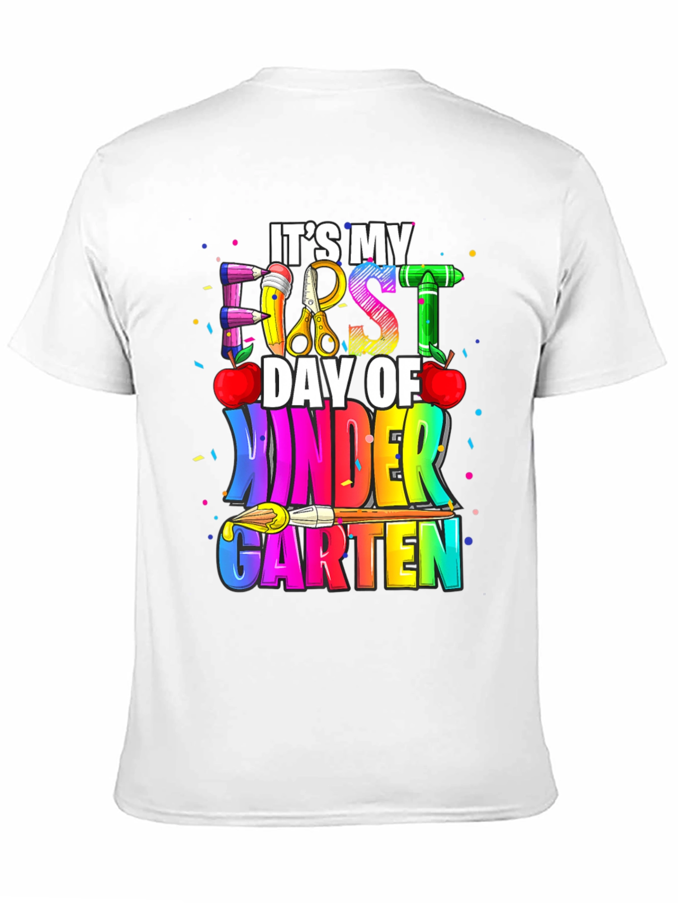First Day of Kindergarten T-Shirt Back to School Tee
