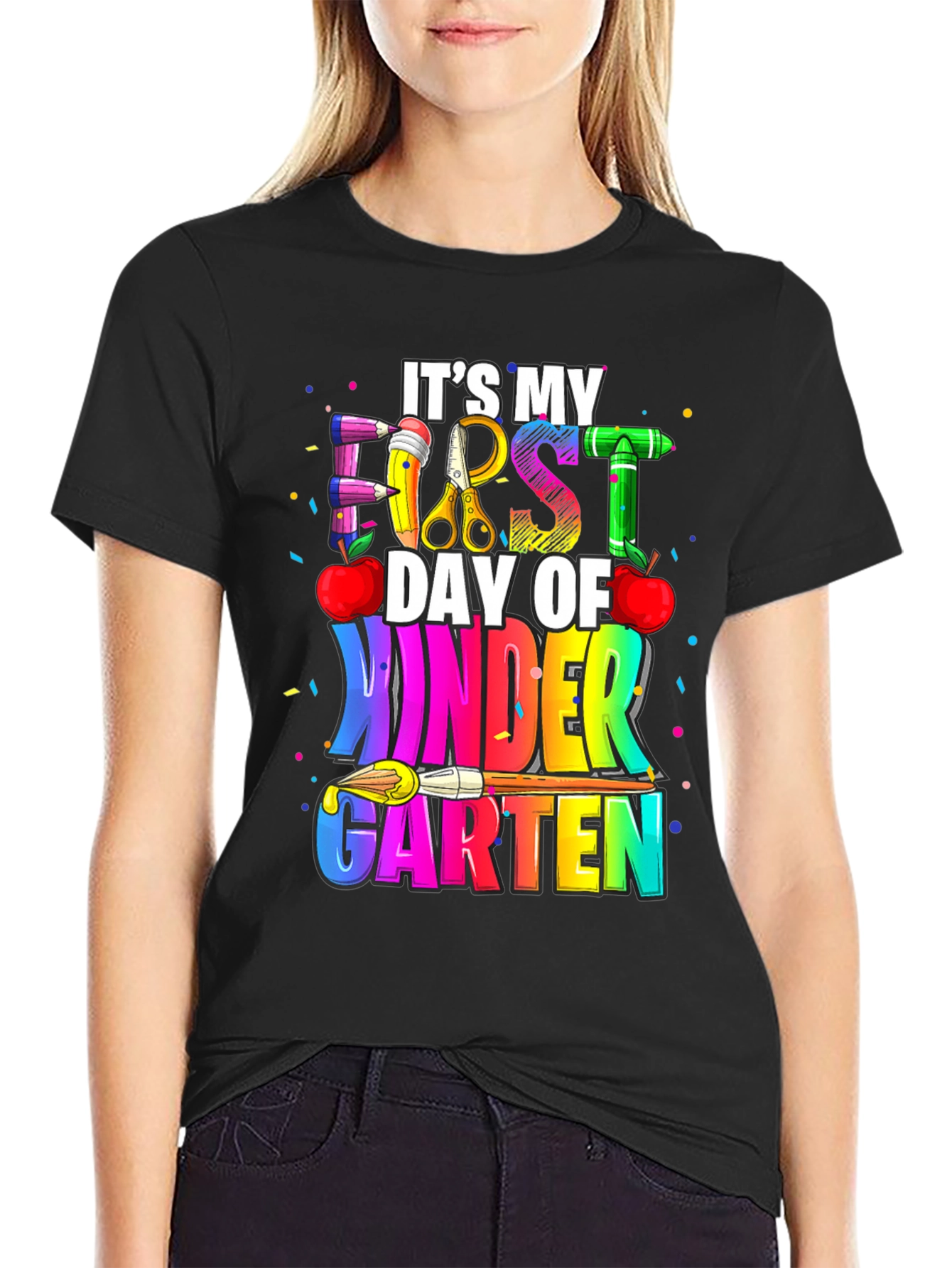 First Day of Kindergarten T-Shirt Back to School Tee