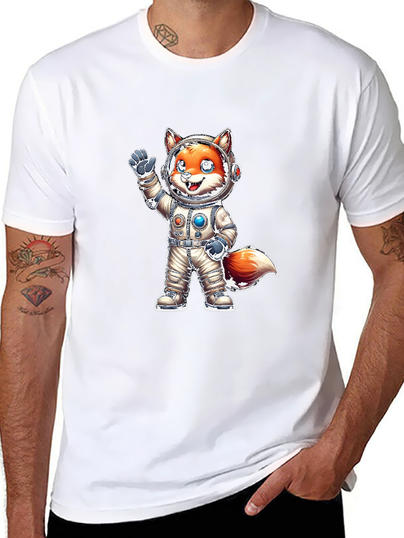 Fox Astronaut T-Shirt