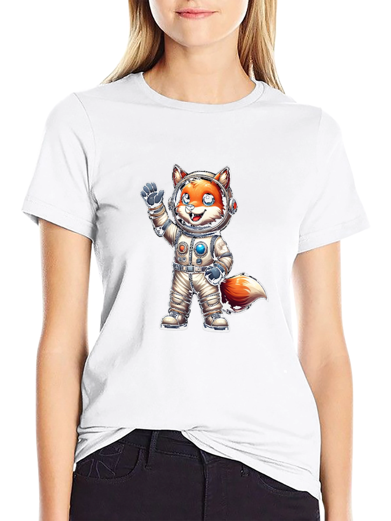 Fox Astronaut T-Shirt