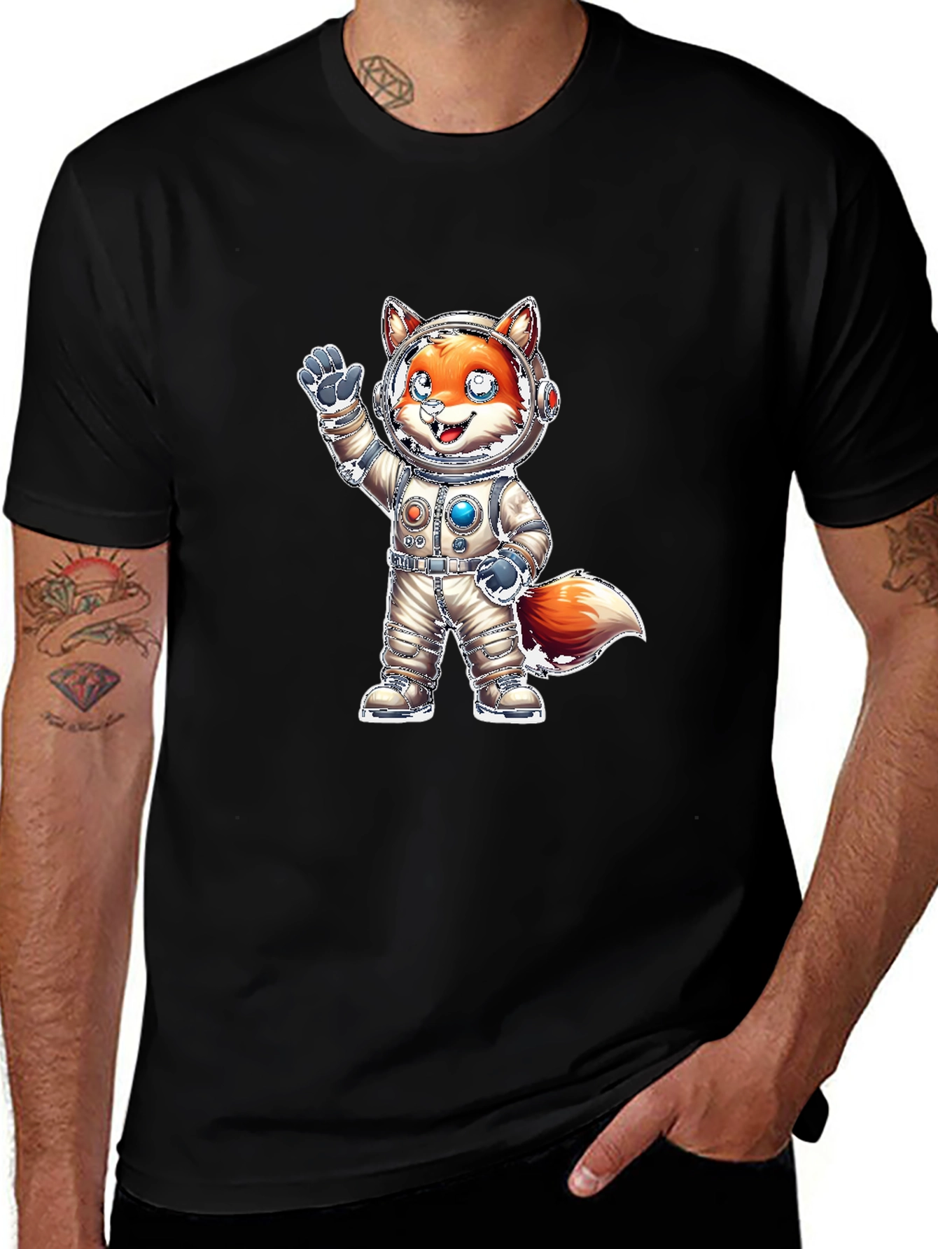 Fox Astronaut T-Shirt