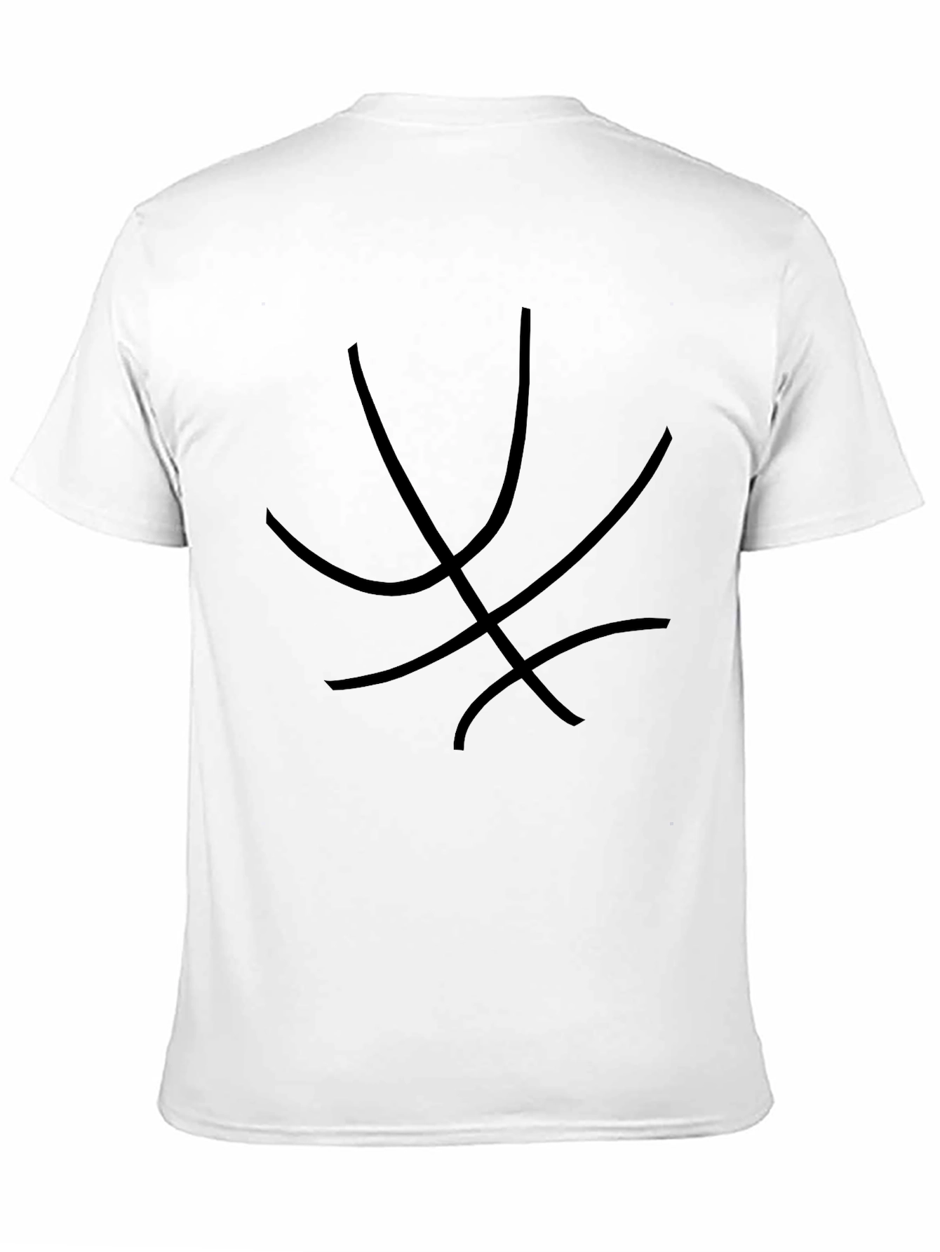 Basketball Graphic Black Tee