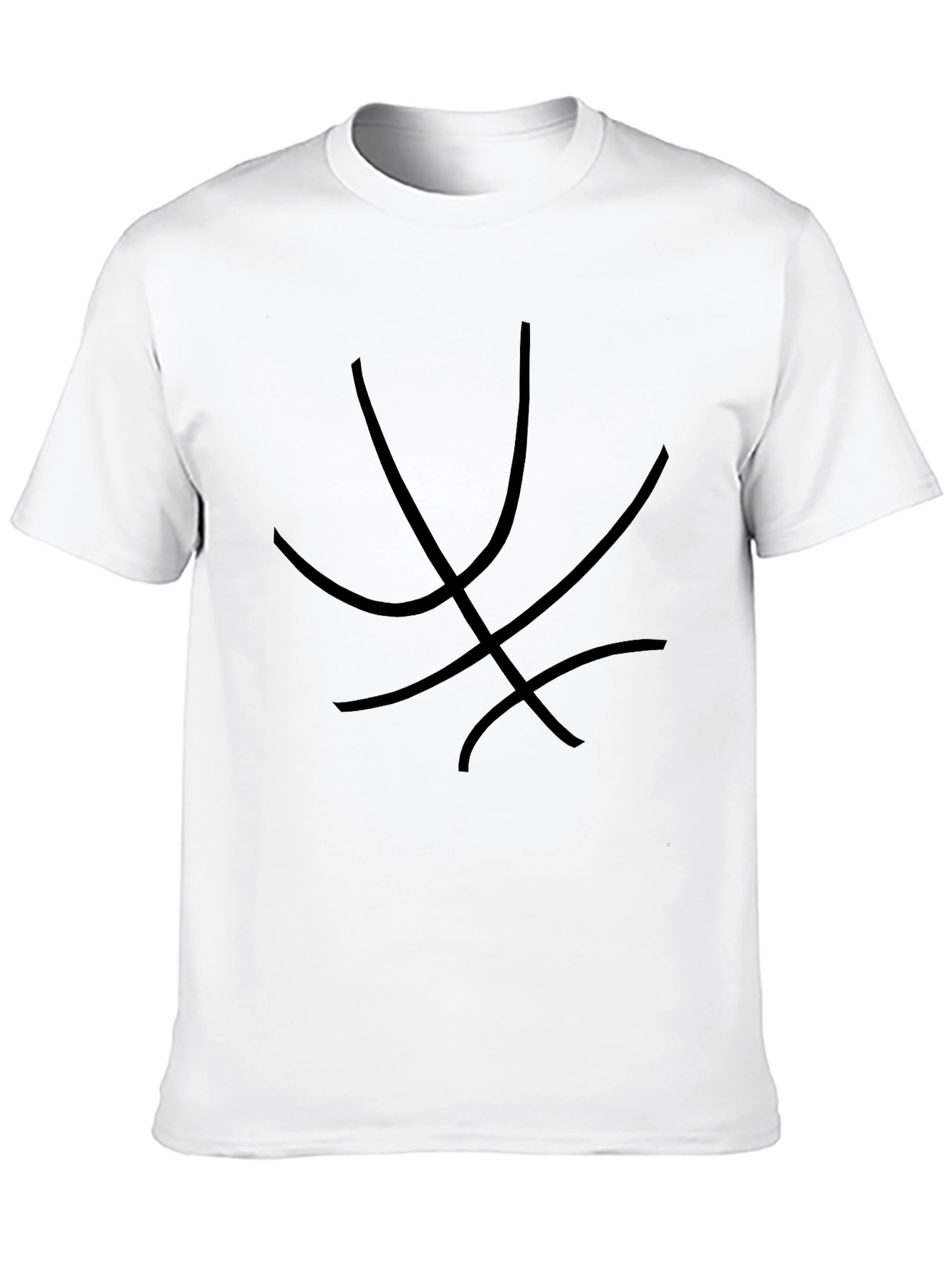 Basketball Graphic Black Tee