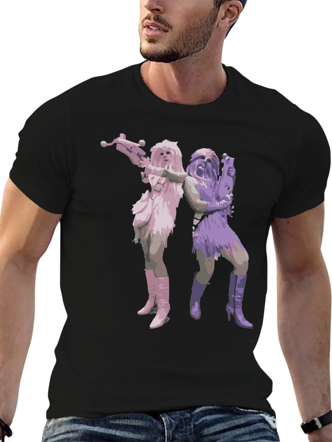 Chewbacca Inspired Graphic T-Shirt