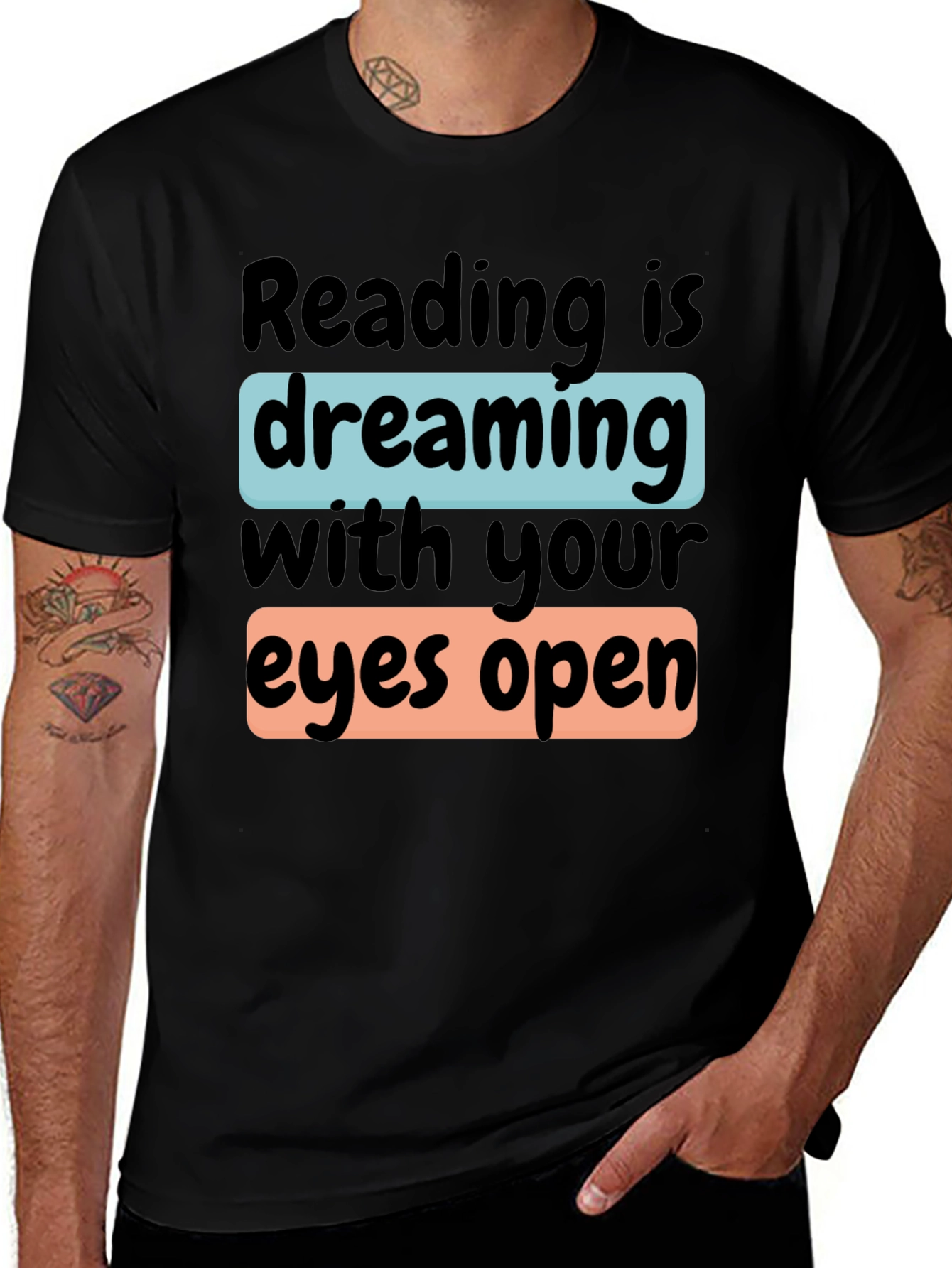 Reading is Dreaming T-Shirt | Book Lover Tee