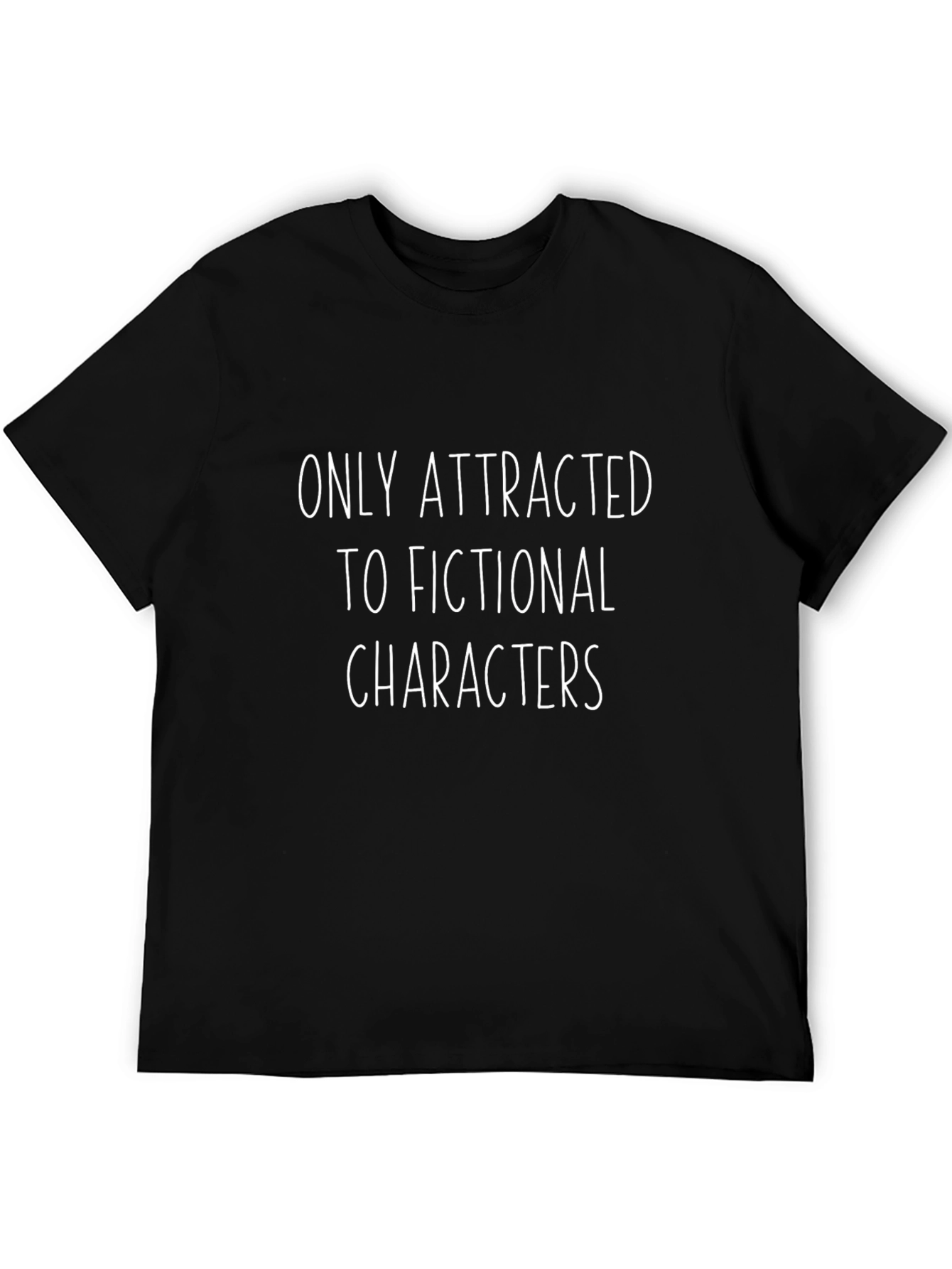 Fictional Characters Graphic Tee - Novelty T-Shirt