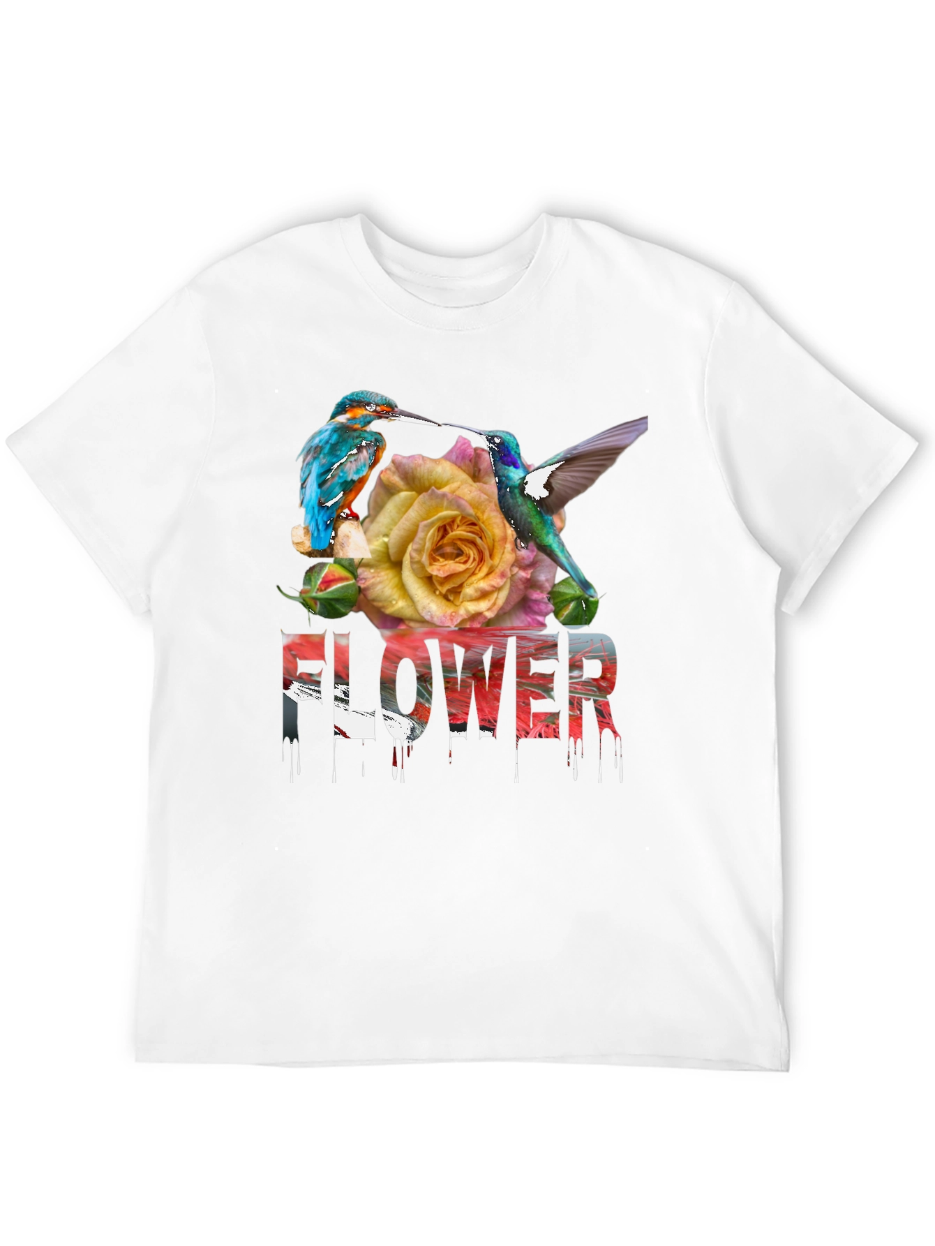 Floral Bird T-Shirt