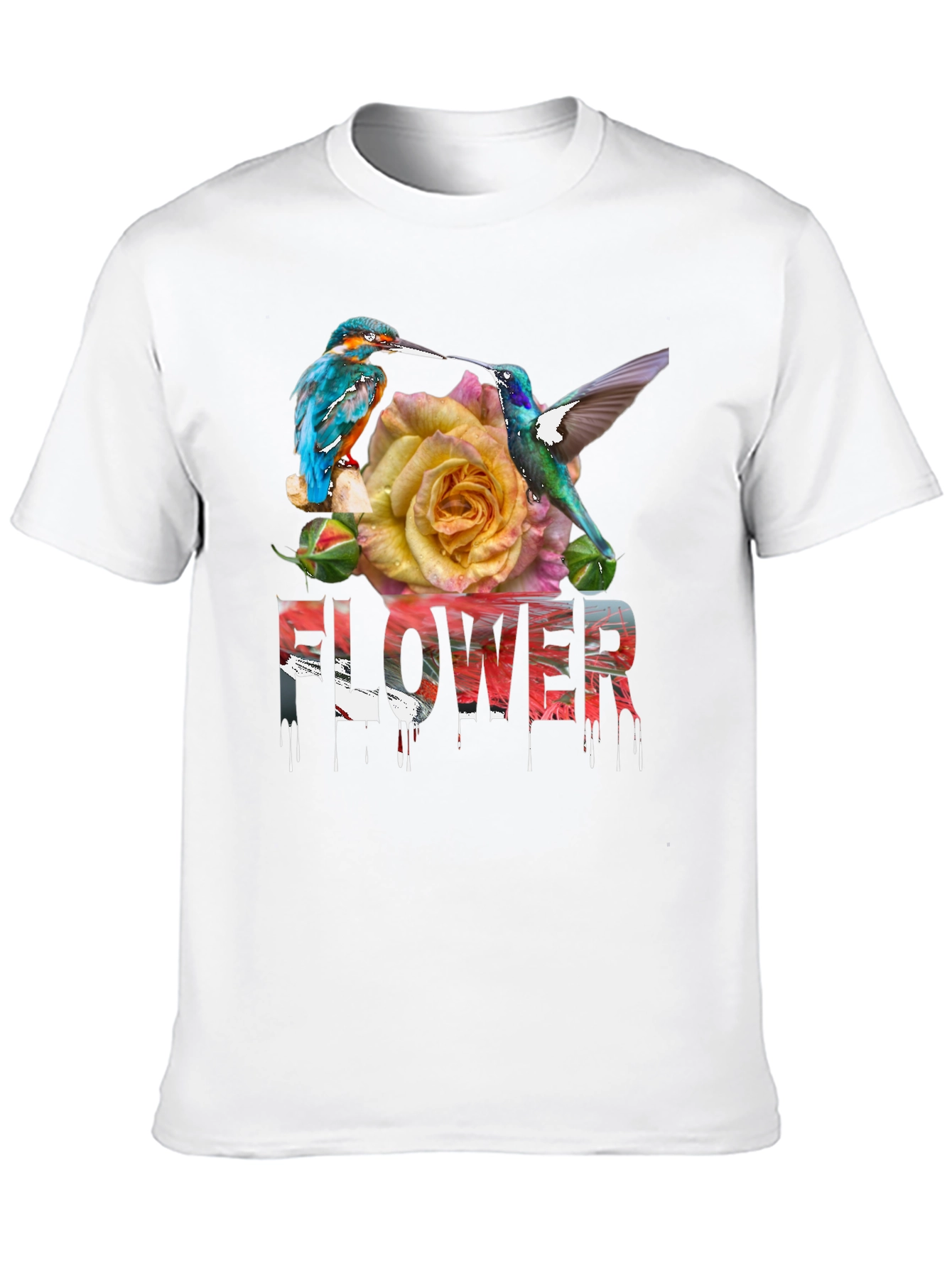 Floral Bird T-Shirt