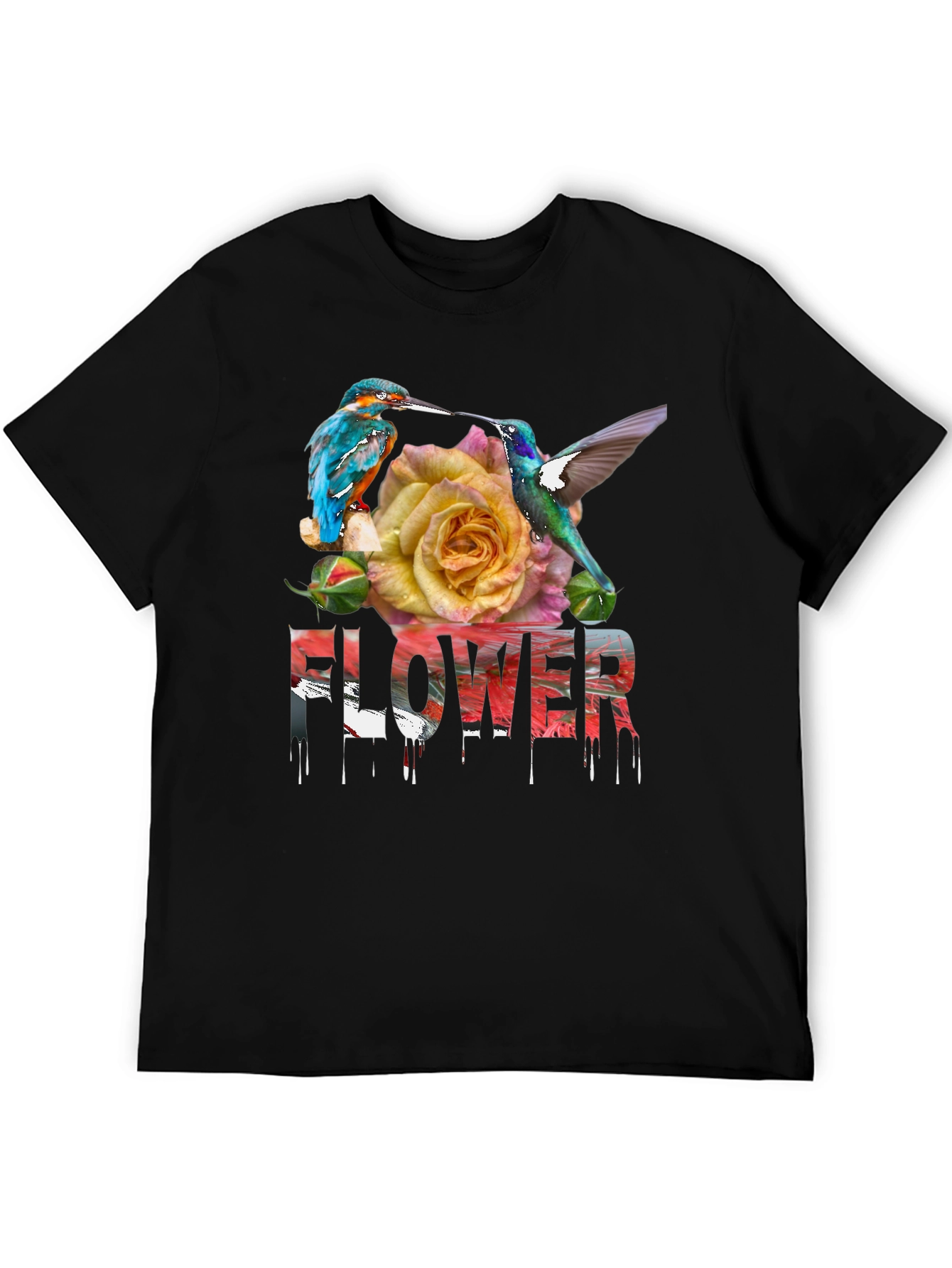 Floral Bird T-Shirt