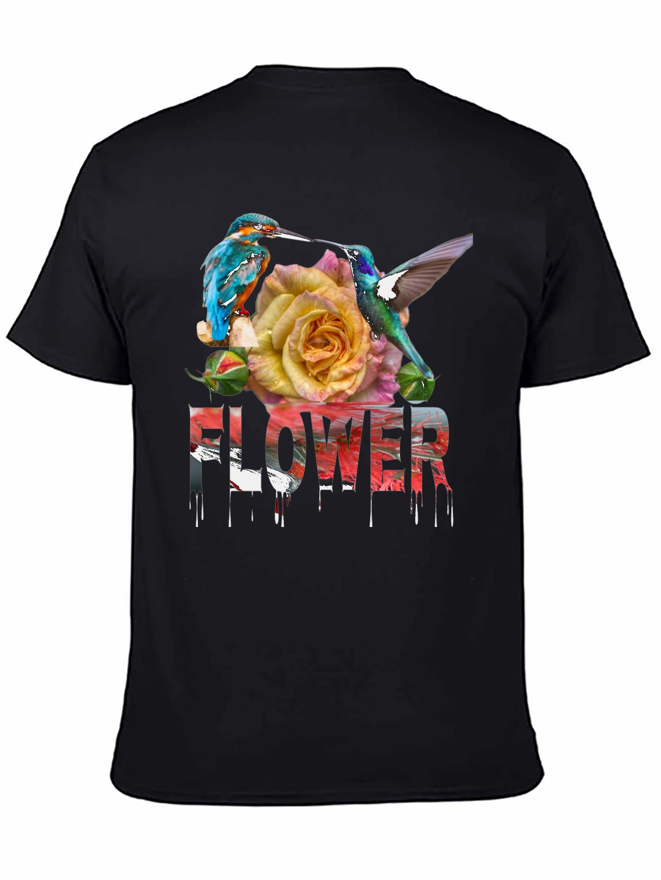 Floral Bird T-Shirt