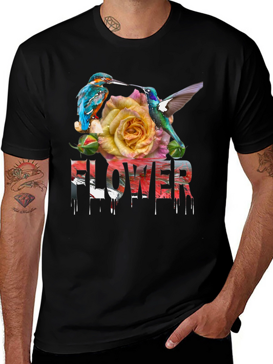 Floral Bird T-Shirt
