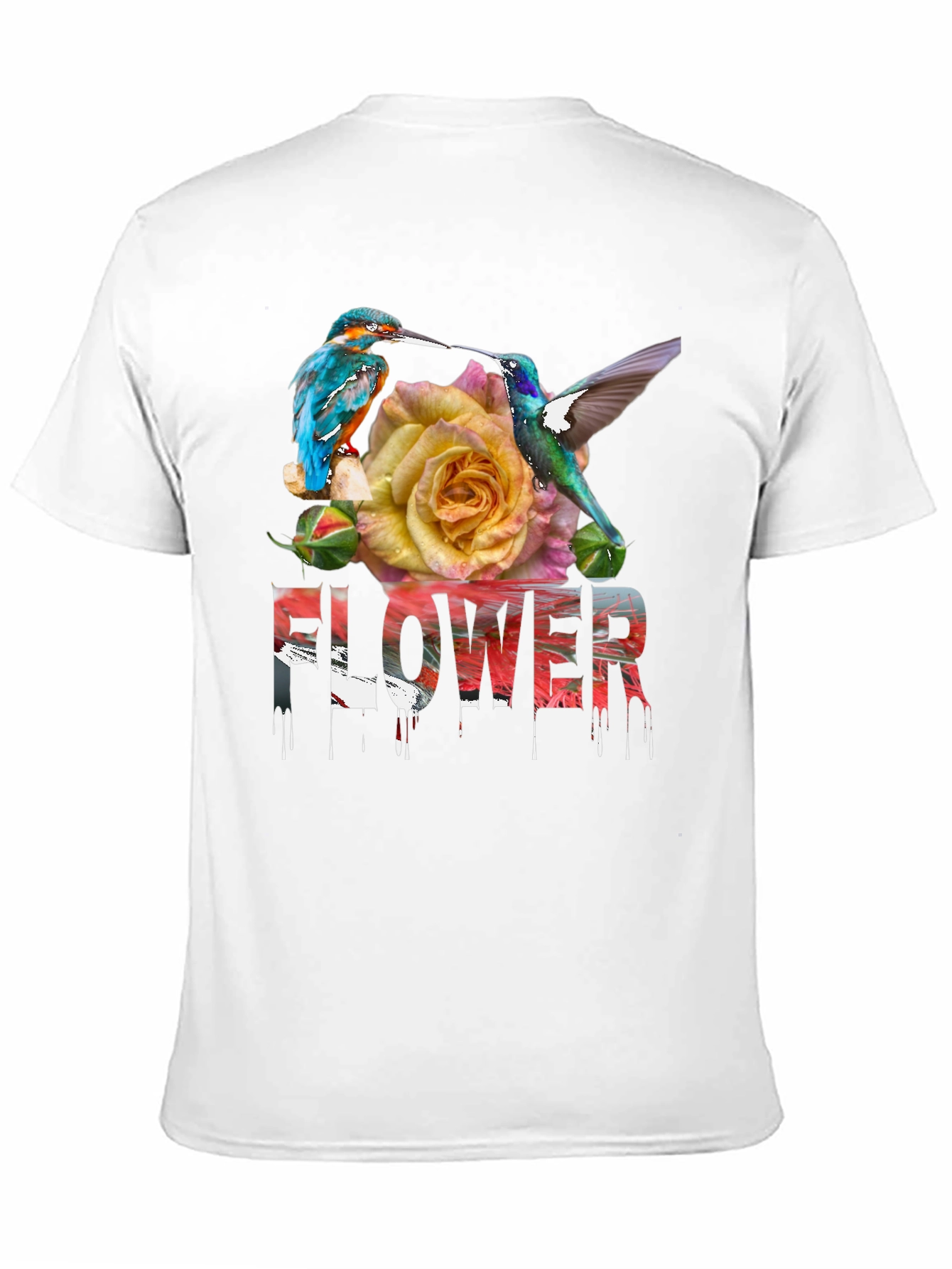 Floral Bird T-Shirt