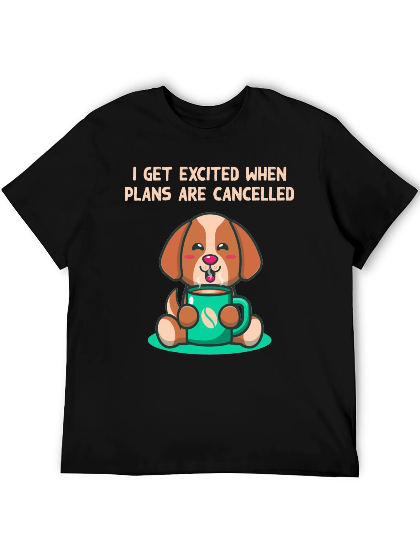 Funny Dog Coffee Lover T-Shirt