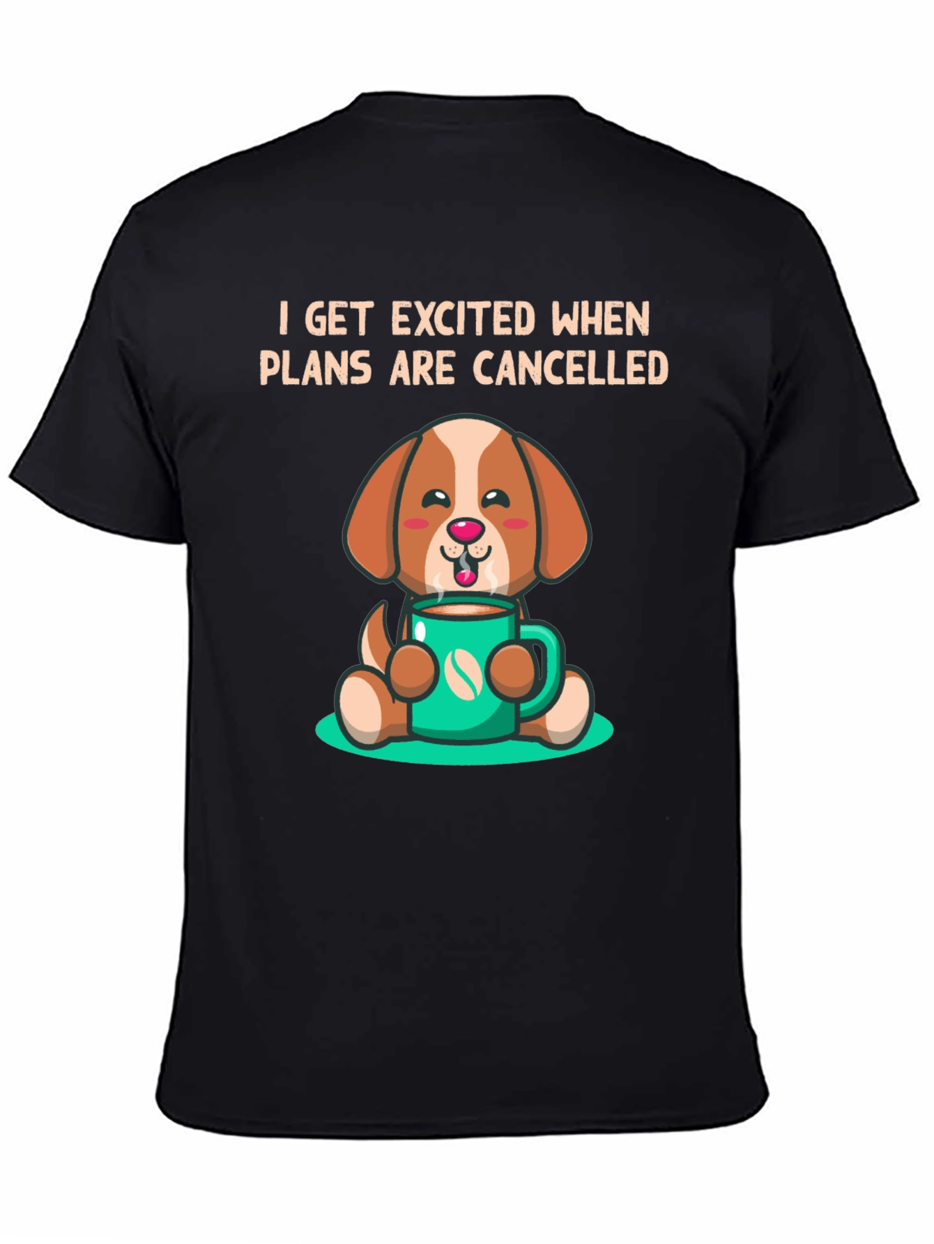 Funny Dog Coffee Lover T-Shirt