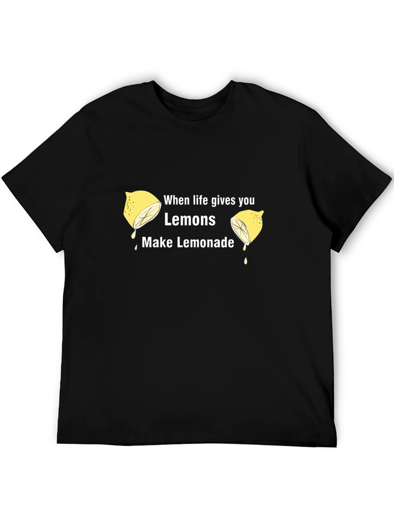 Lemonade Graphic Tee - When Life Gives You Lemons