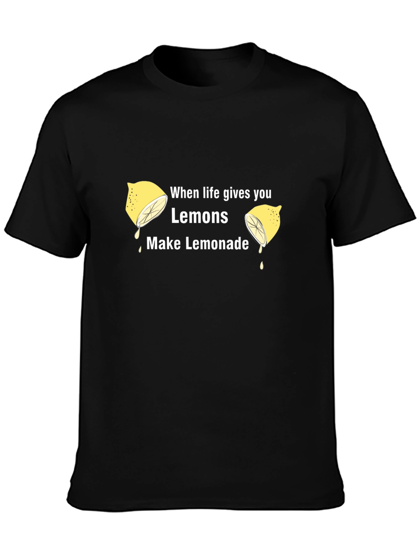 Lemonade Graphic Tee - When Life Gives You Lemons