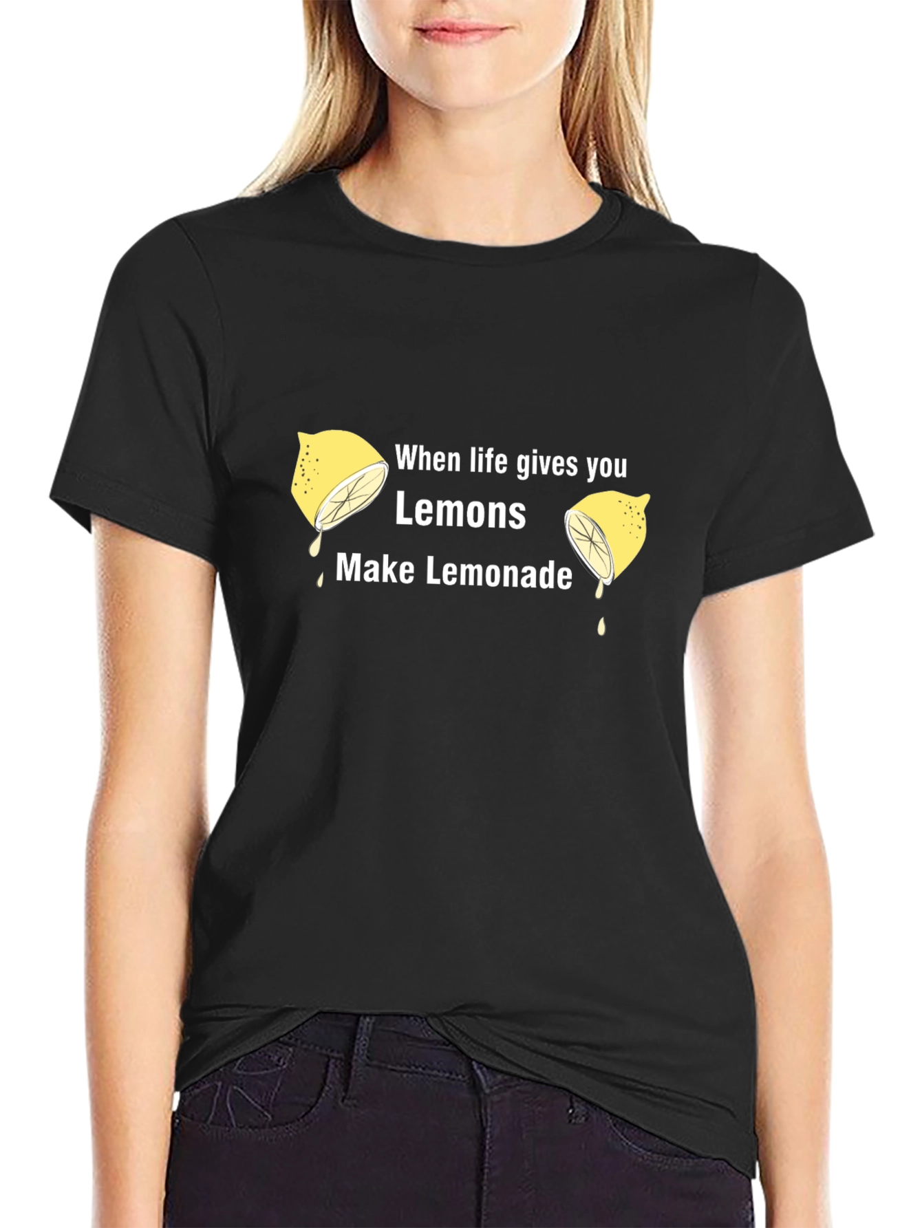 Lemonade Graphic Tee - When Life Gives You Lemons