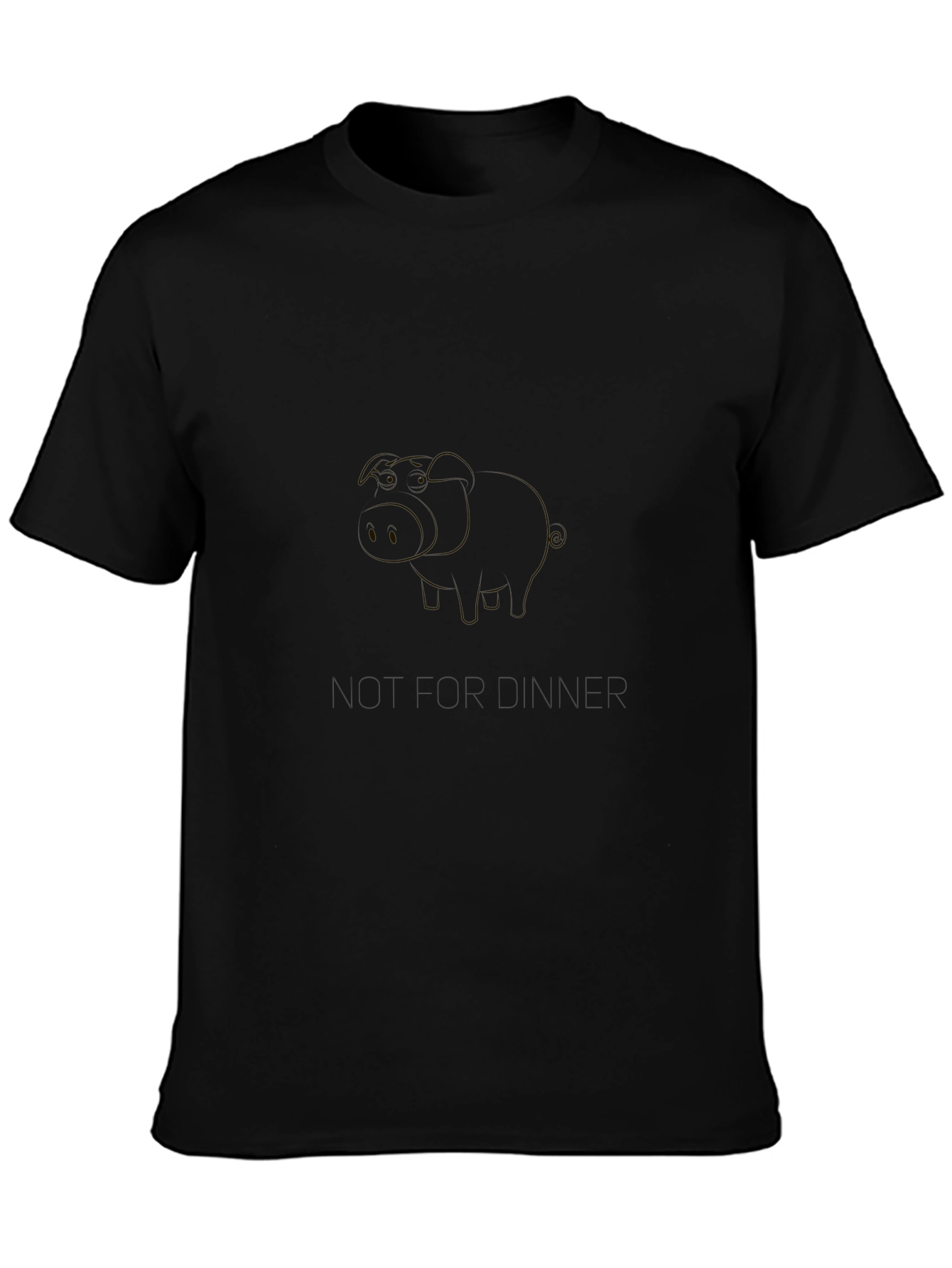 Pig Not For Dinner Graphic T-Shirt