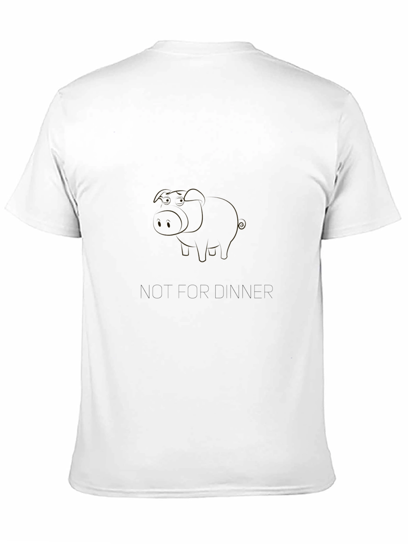 Pig Not For Dinner Graphic T-Shirt