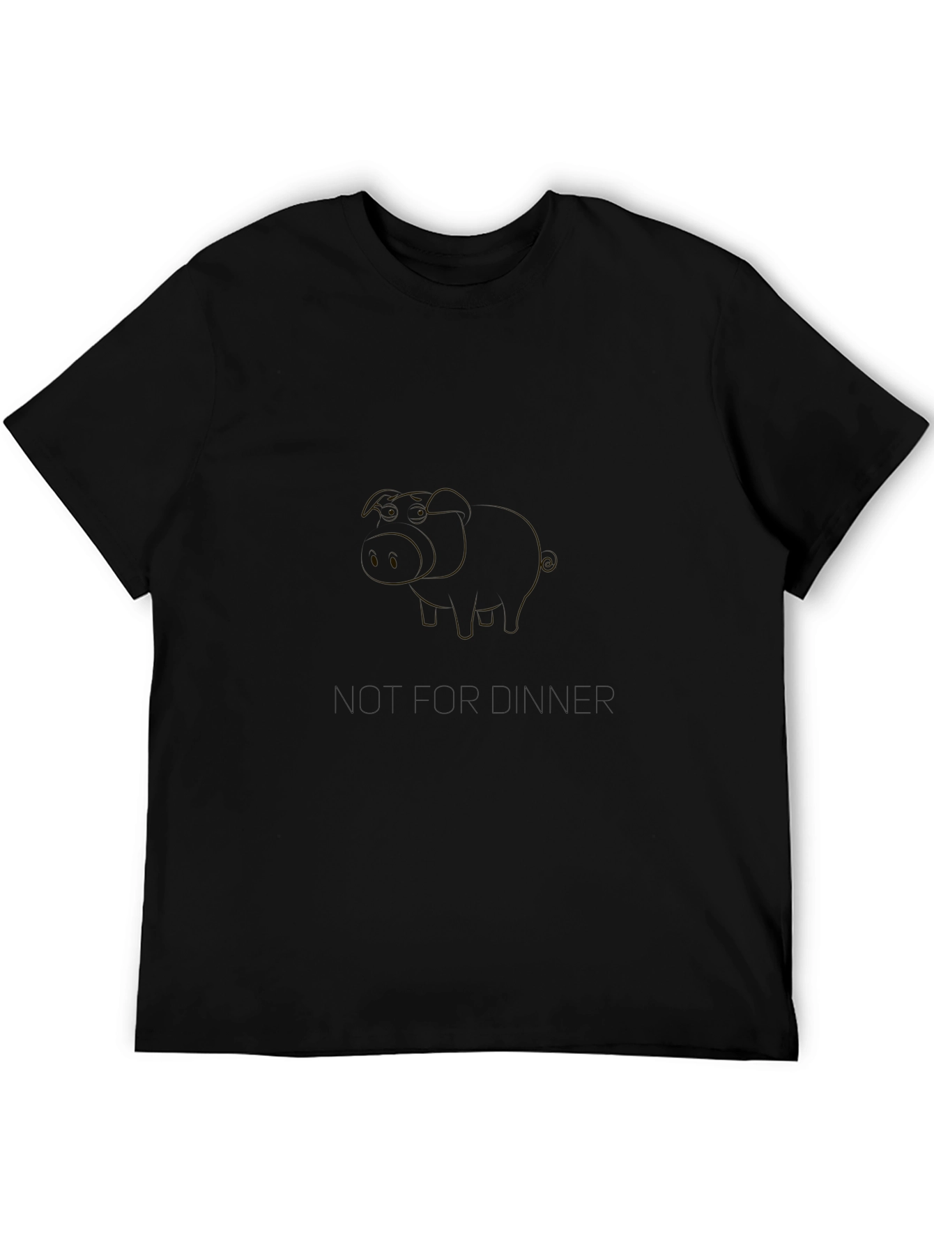 Pig Not For Dinner Graphic T-Shirt