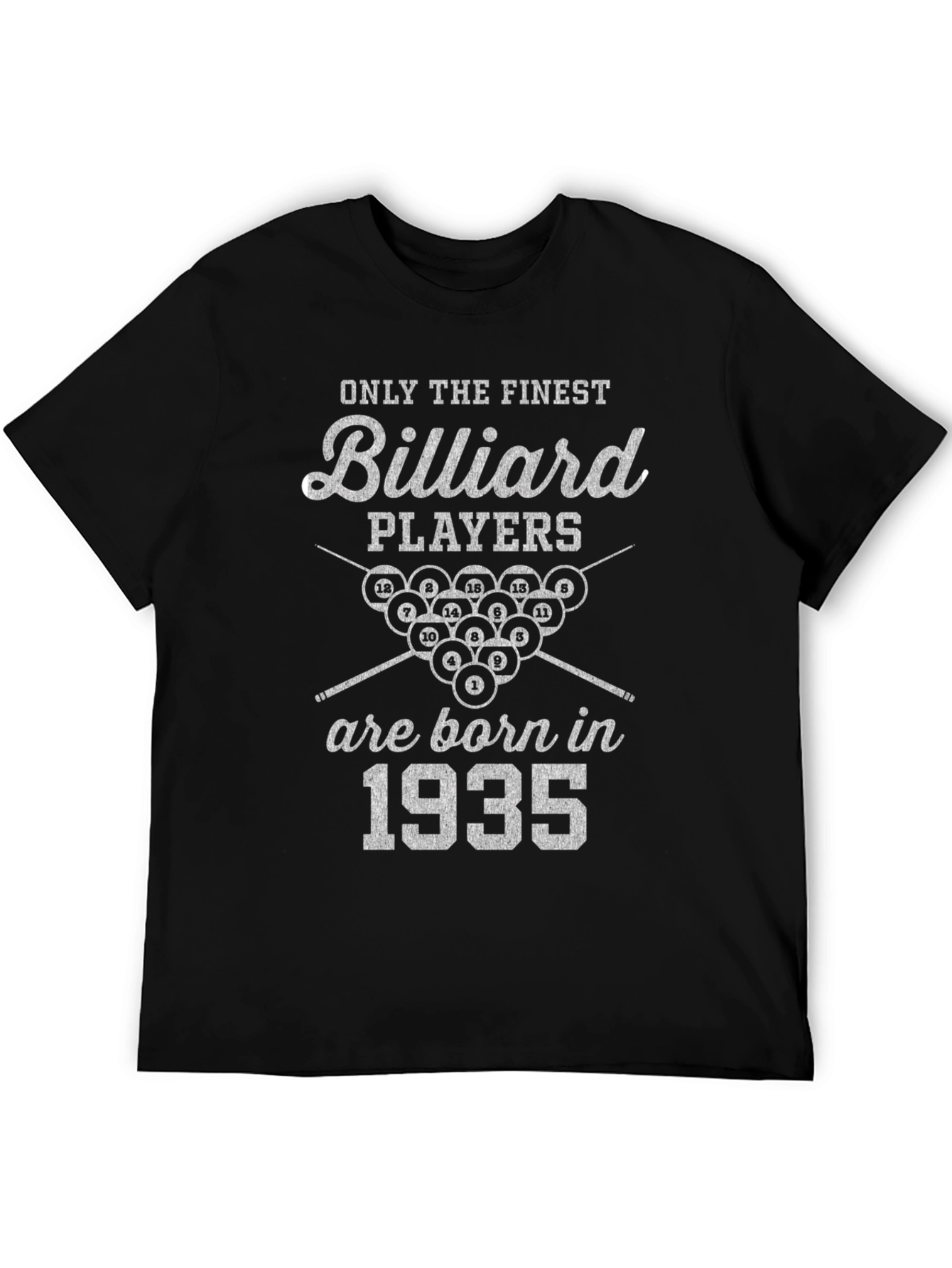 Billiard Players Born In 1935 T-Shirt