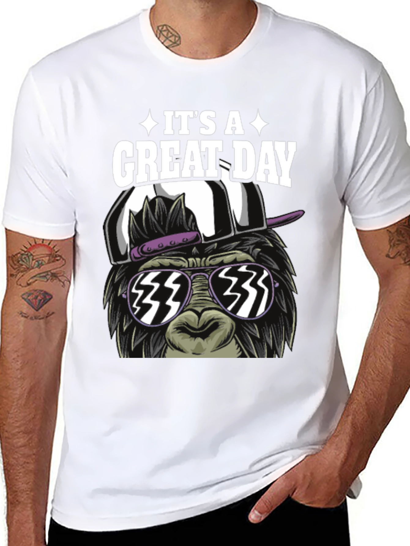 Its a Great Day Gorilla Graphic Tee